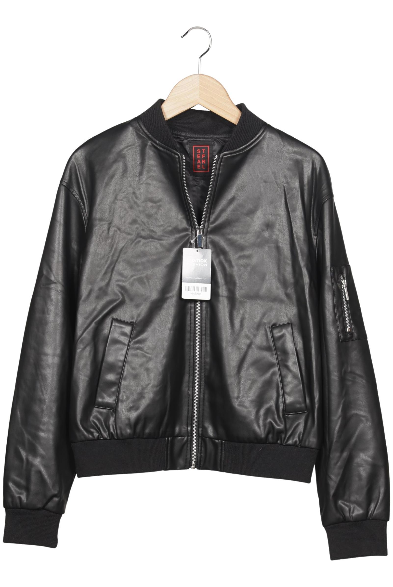 

Stefanel Damen Jacke, schwarz, Gr. 38