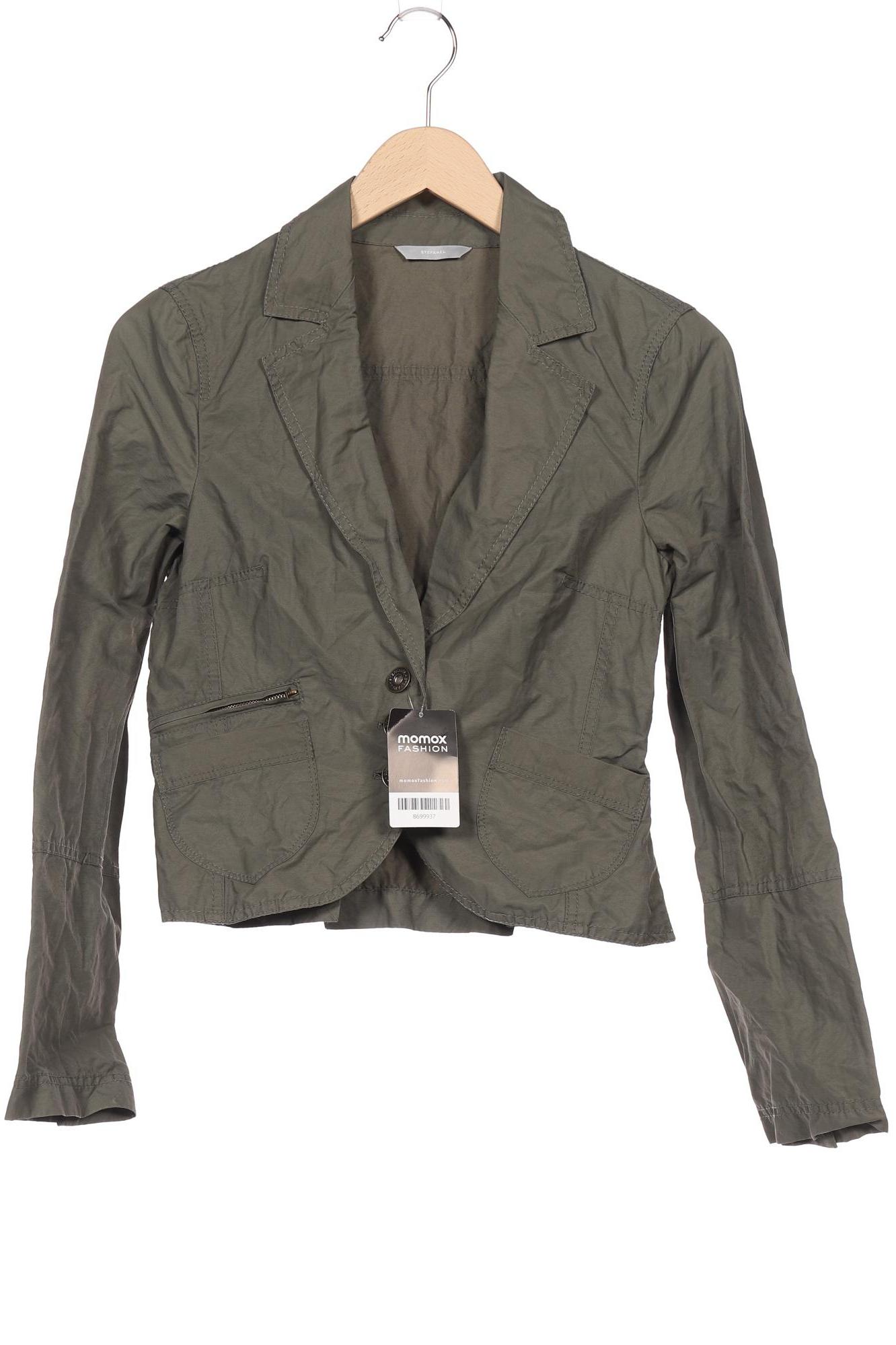 

Stefanel Damen Jacke, grün, Gr. 38