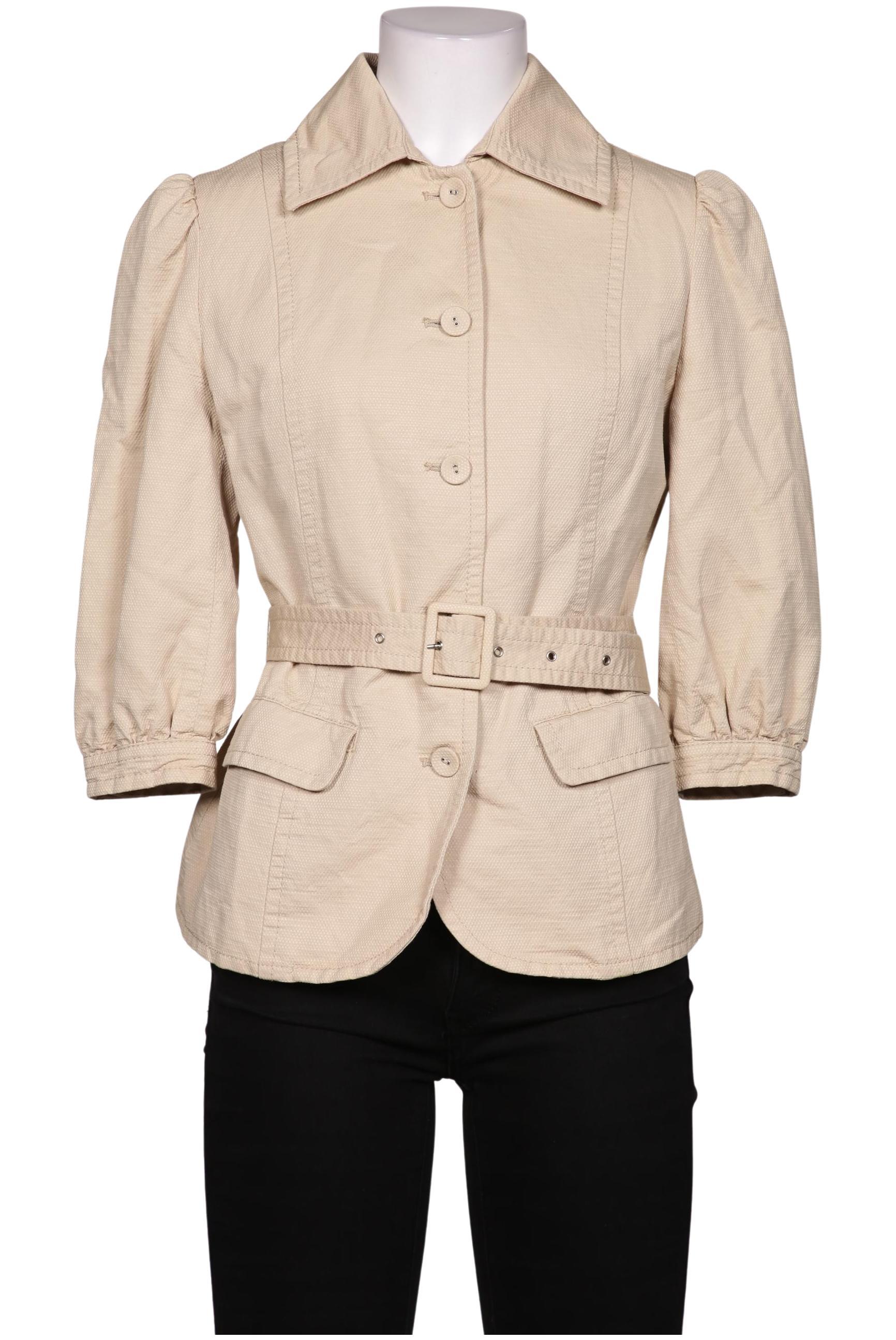 

Stefanel Damen Jacke, beige, Gr. 38