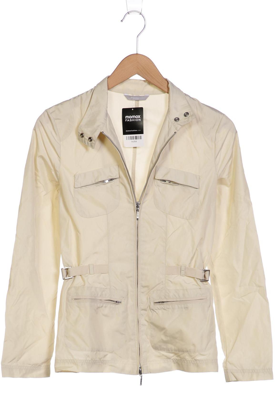 

Stefanel Damen Jacke, beige, Gr. 34
