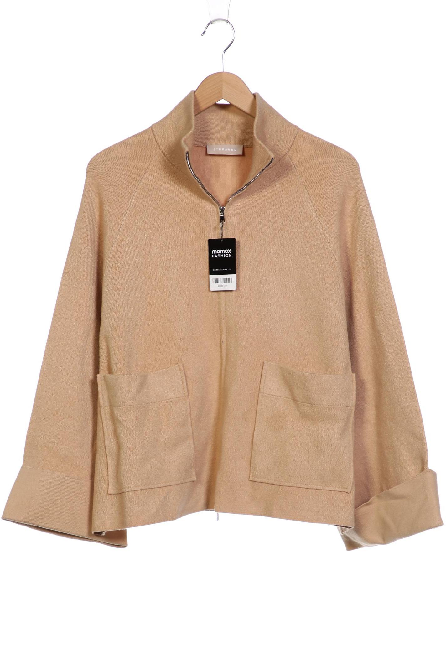 

Stefanel Damen Jacke, beige, Gr. 42