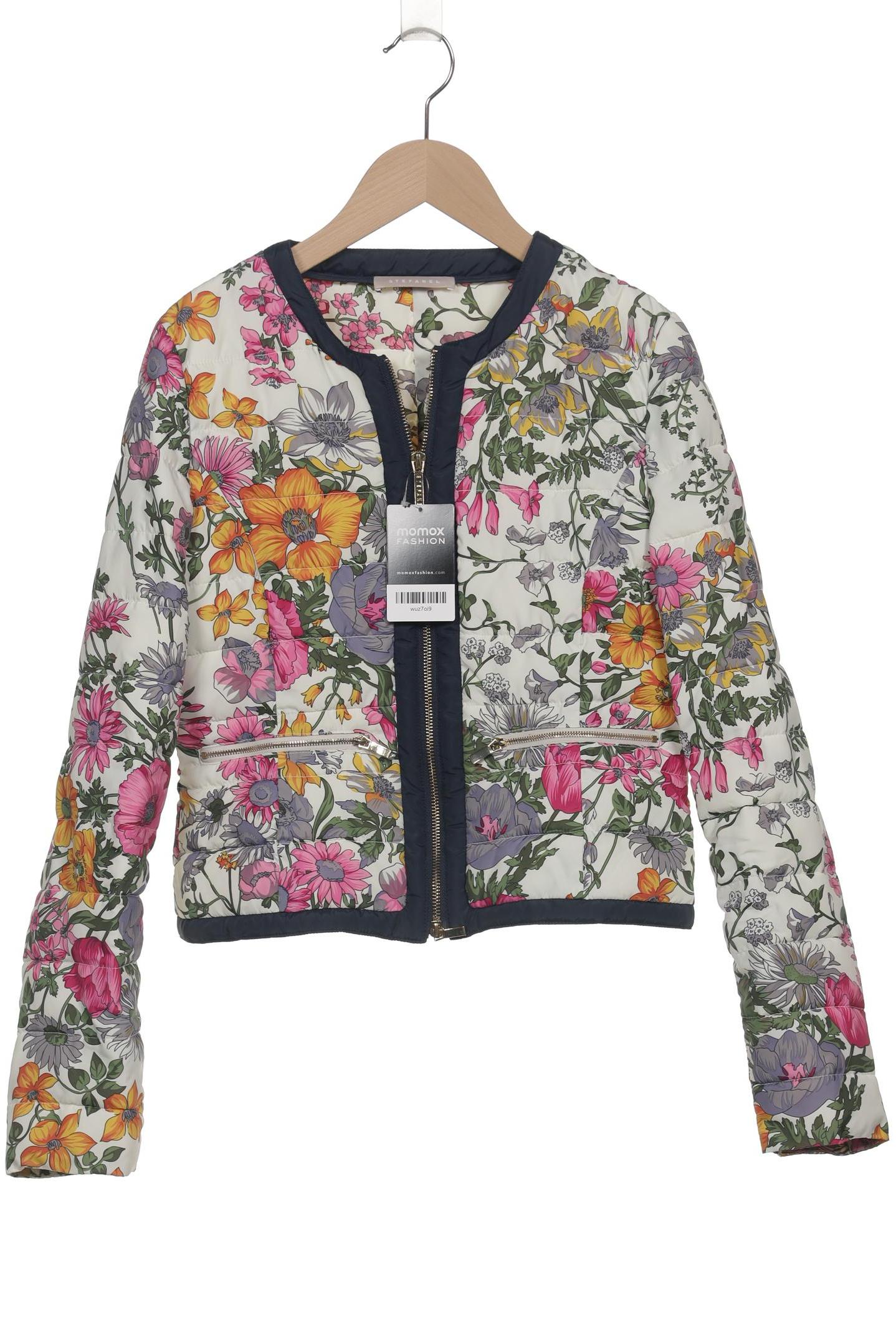 

Stefanel Damen Jacke, cremeweiß, Gr. 38