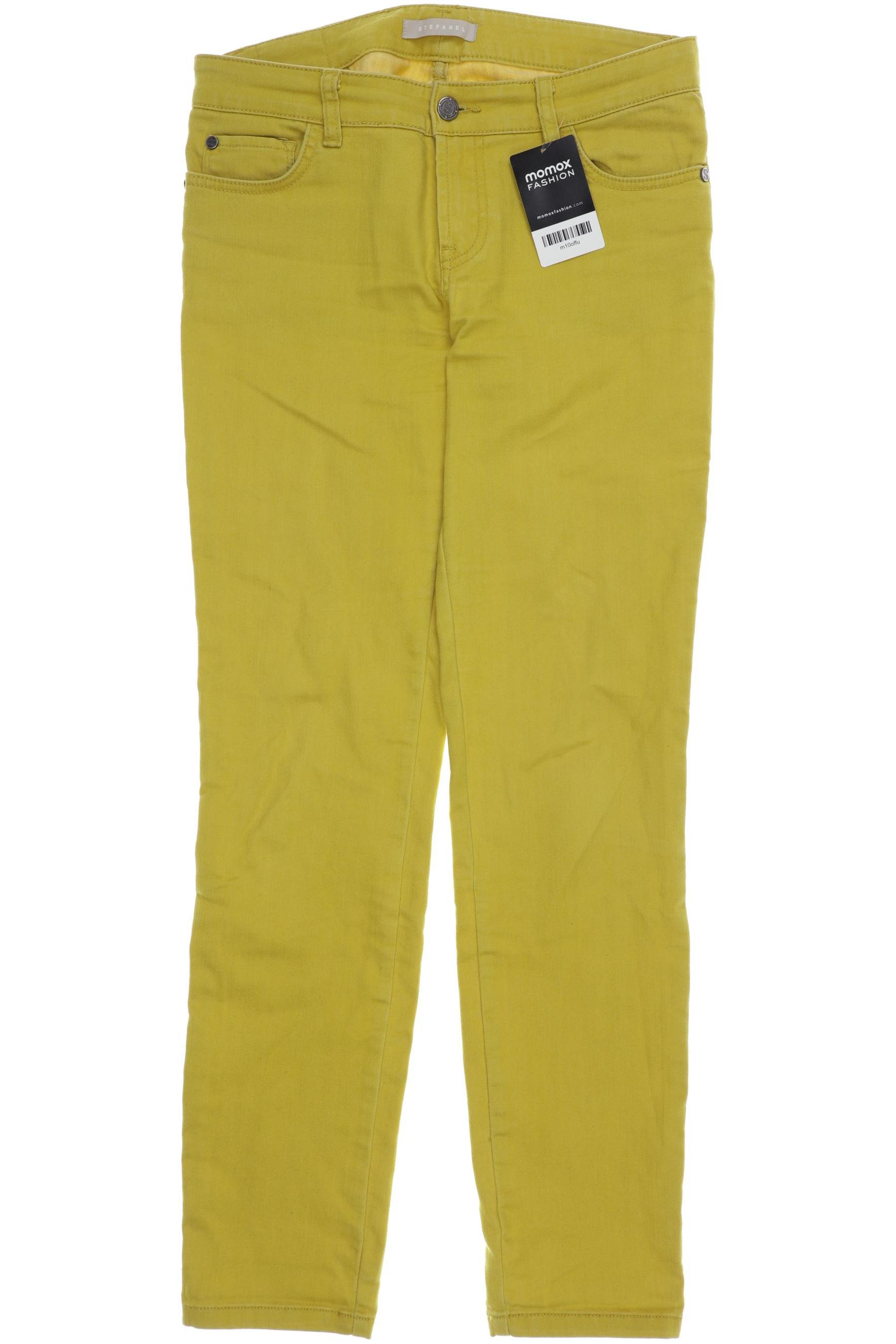 

Stefanel Damen Jeans, gelb, Gr. 27