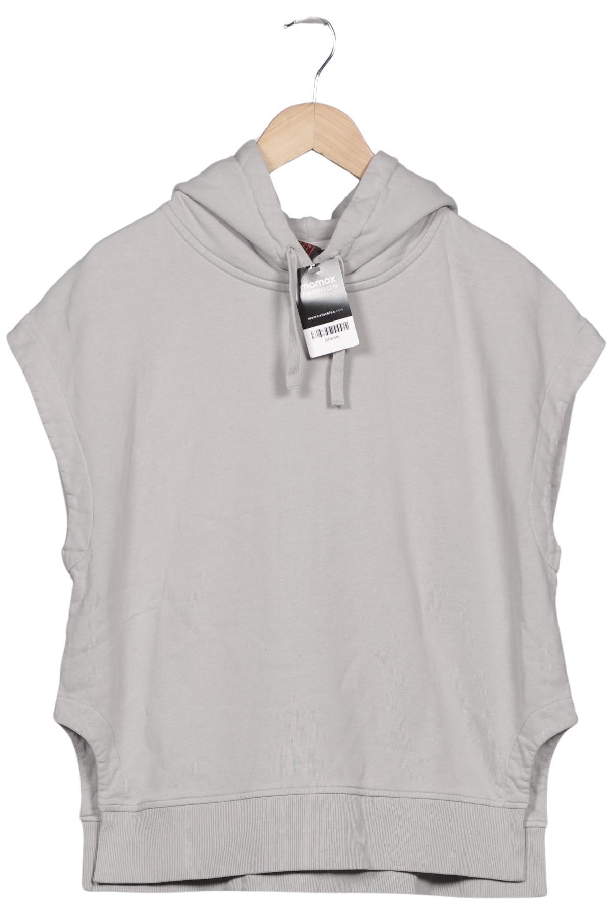 

Stefanel Damen Kapuzenpullover, grau, Gr. 42