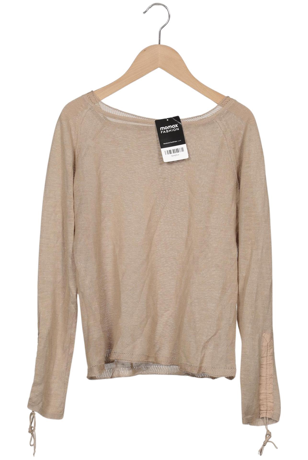 

Stefanel Damen Langarmshirt, beige, Gr. 38