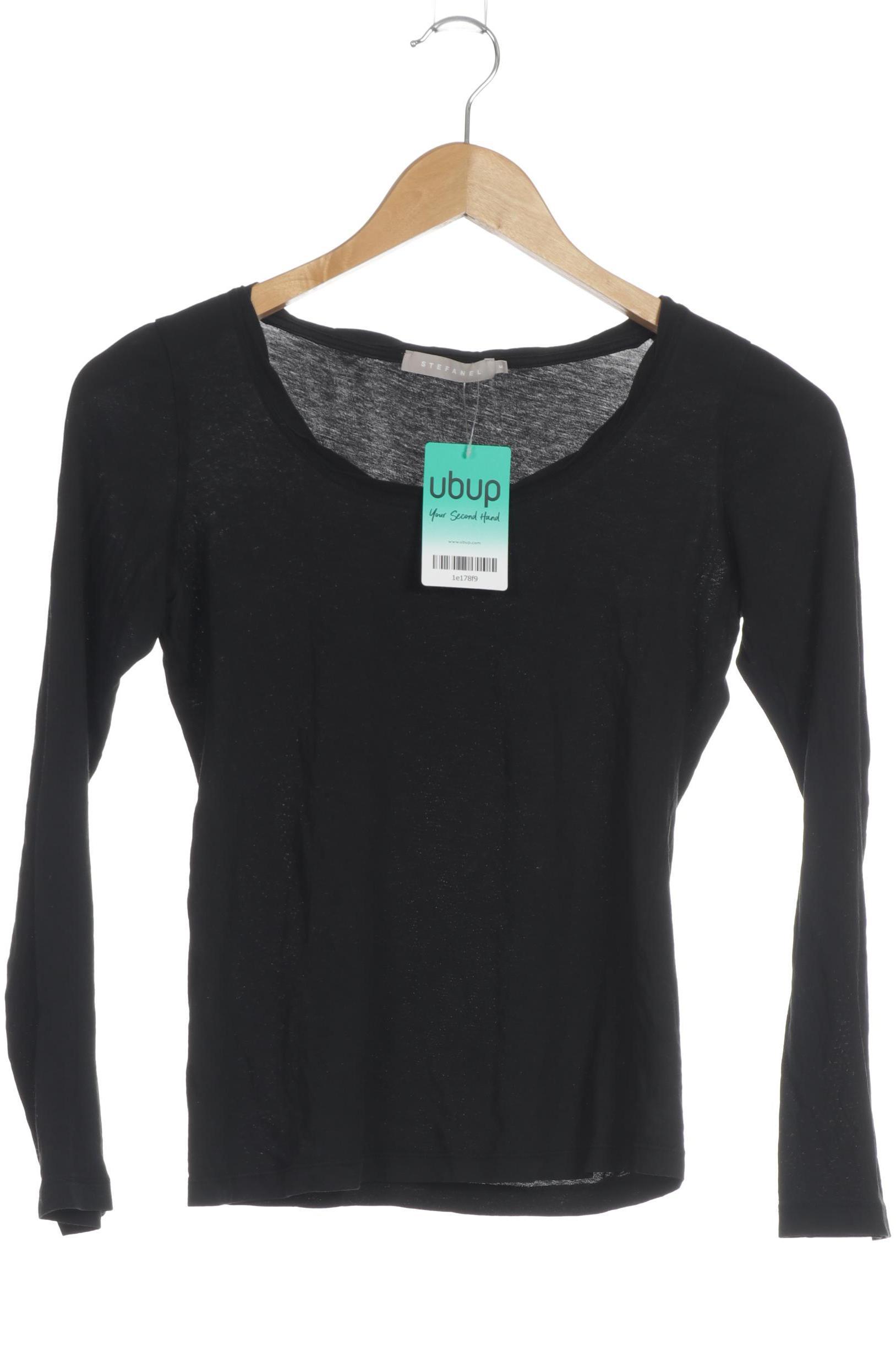 

Stefanel Damen Langarmshirt, schwarz, Gr.