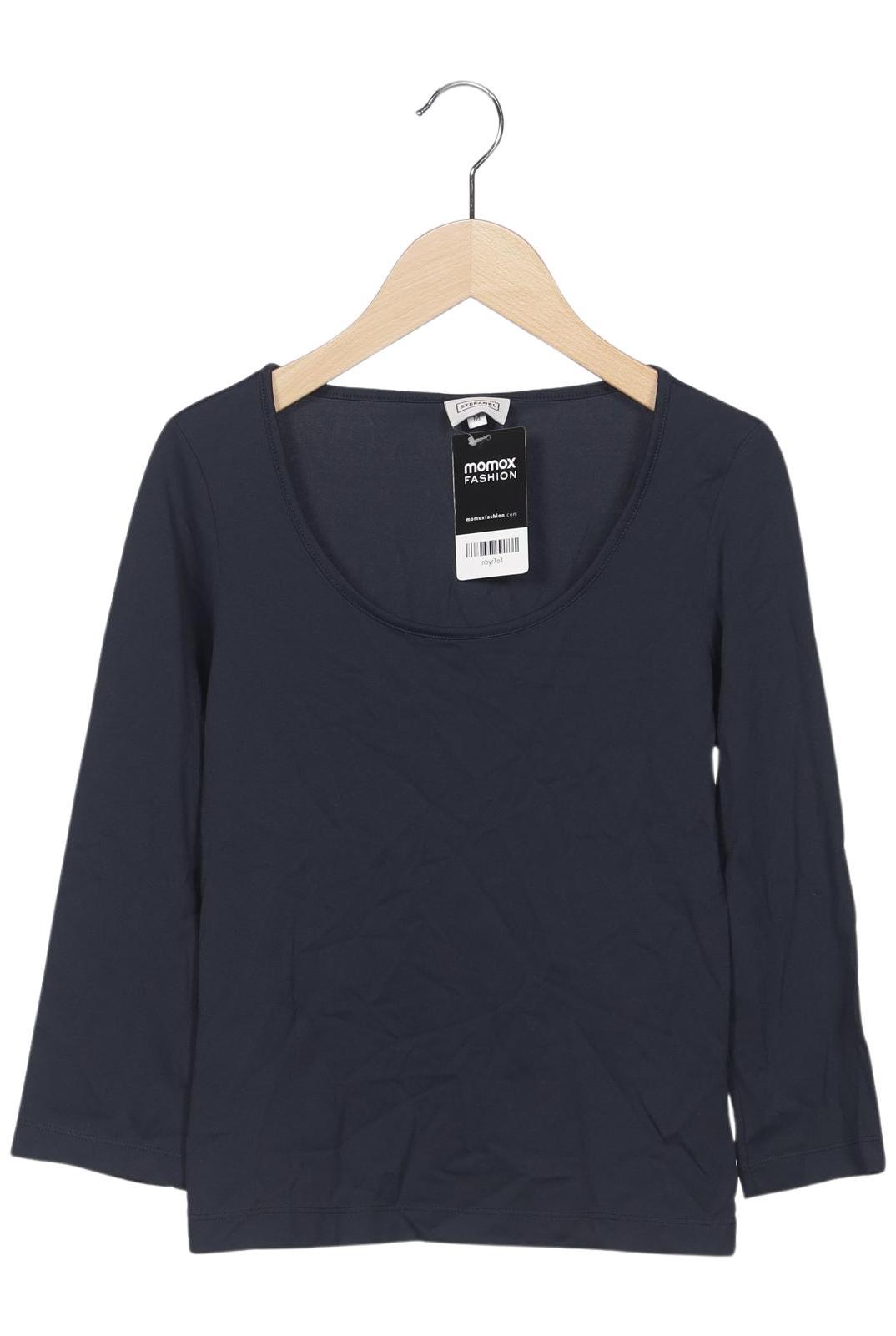 

Stefanel Damen Langarmshirt, marineblau, Gr. 38