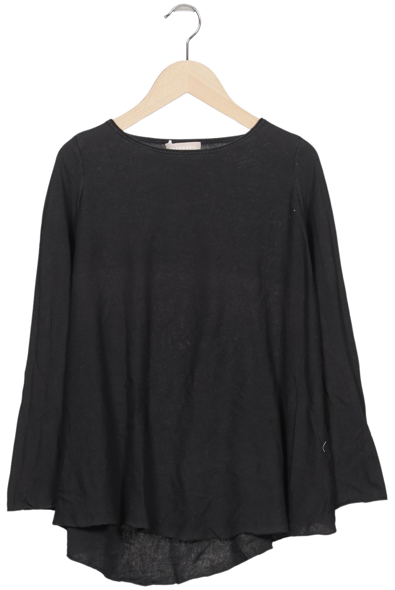 

Stefanel Damen Langarmshirt, schwarz, Gr. 36