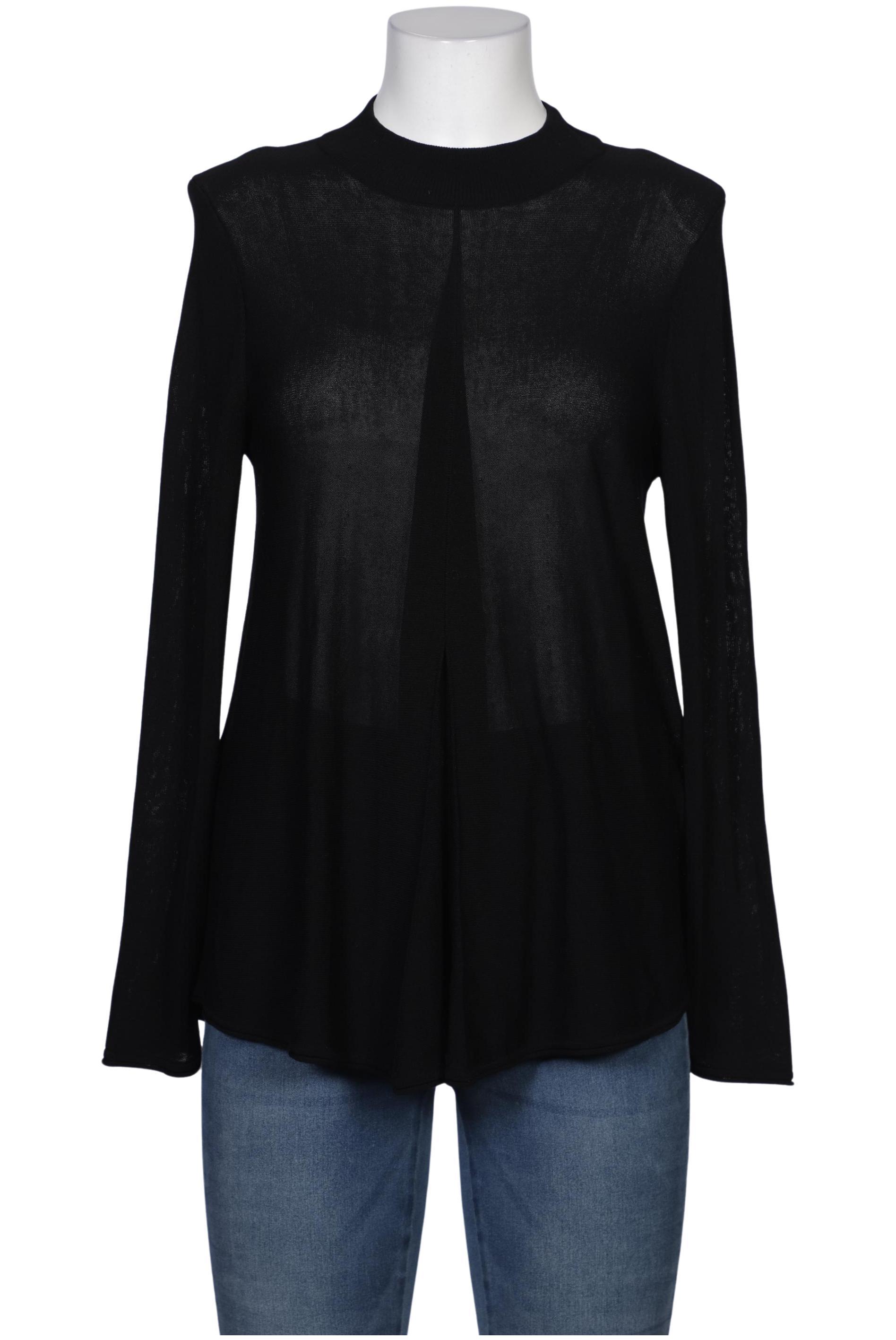 

Stefanel Damen Langarmshirt, schwarz, Gr. 42