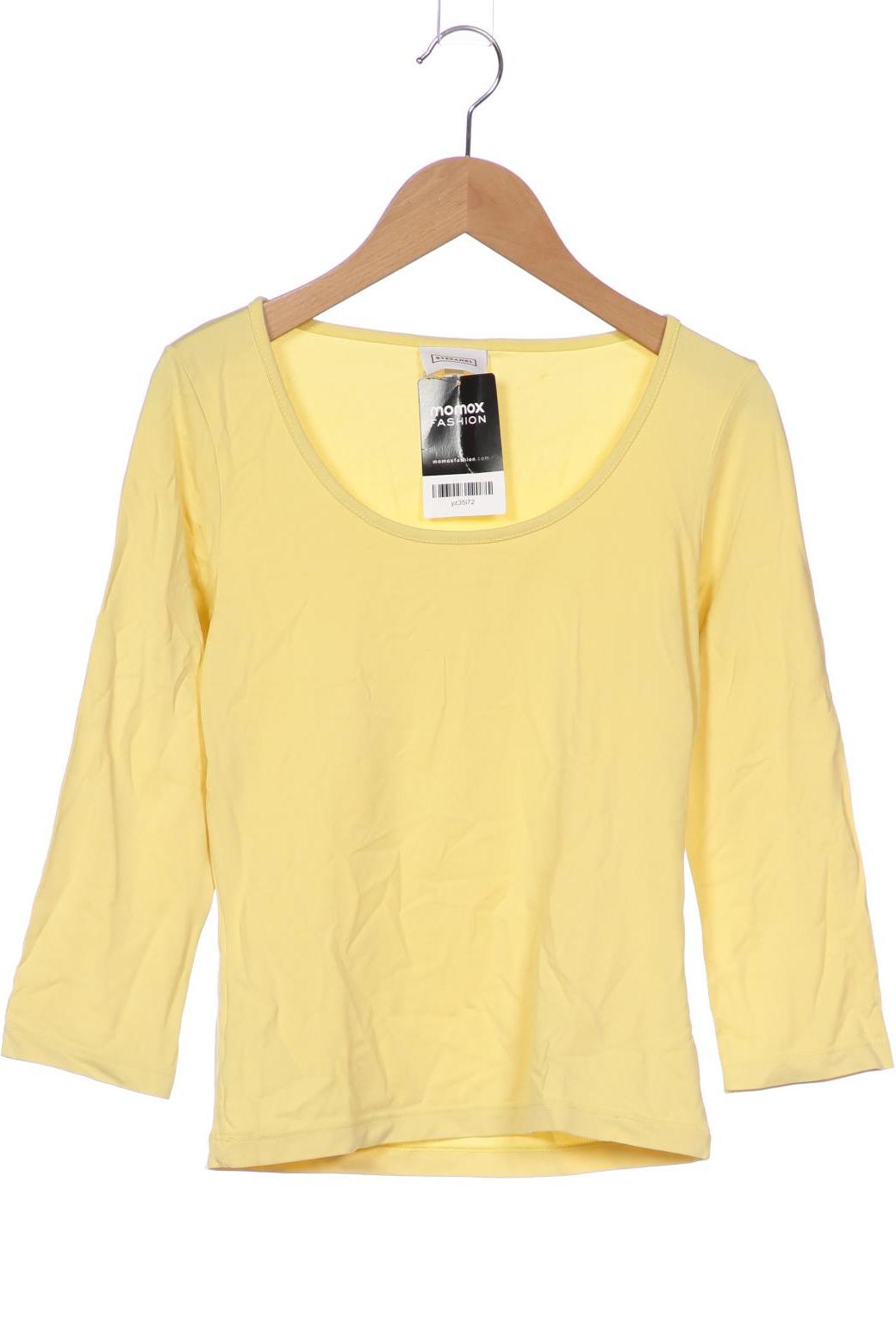 

Stefanel Damen Langarmshirt, gelb, Gr. 36