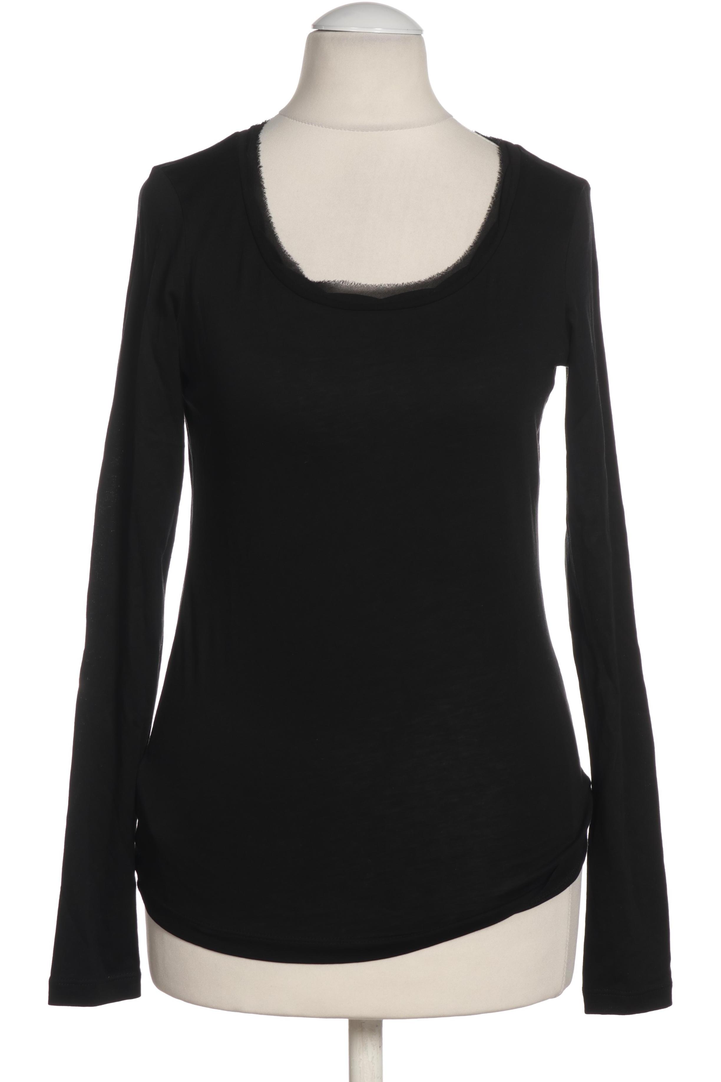 

Stefanel Damen Langarmshirt, schwarz, Gr. 36