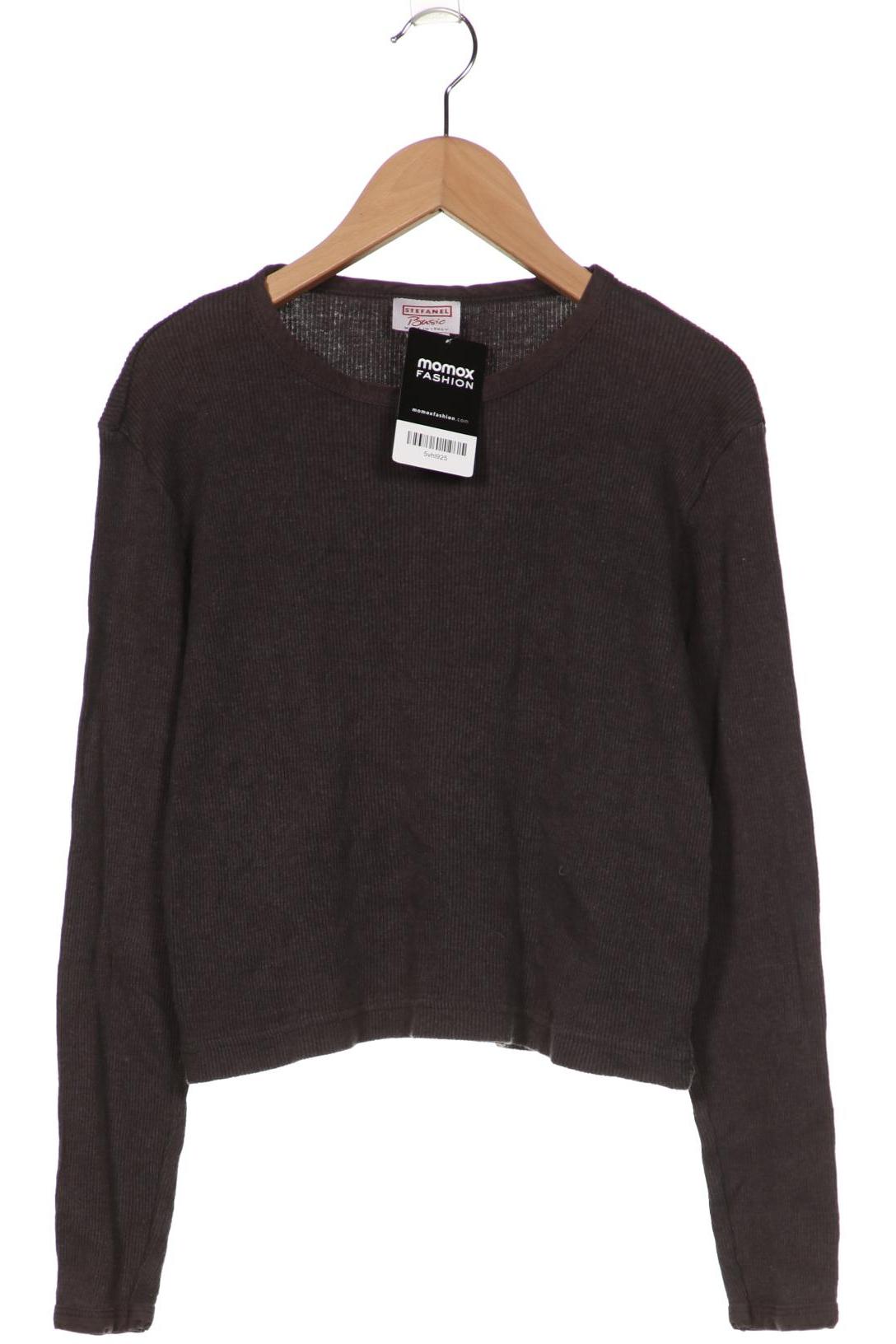 

Stefanel Damen Langarmshirt, grau, Gr. 42
