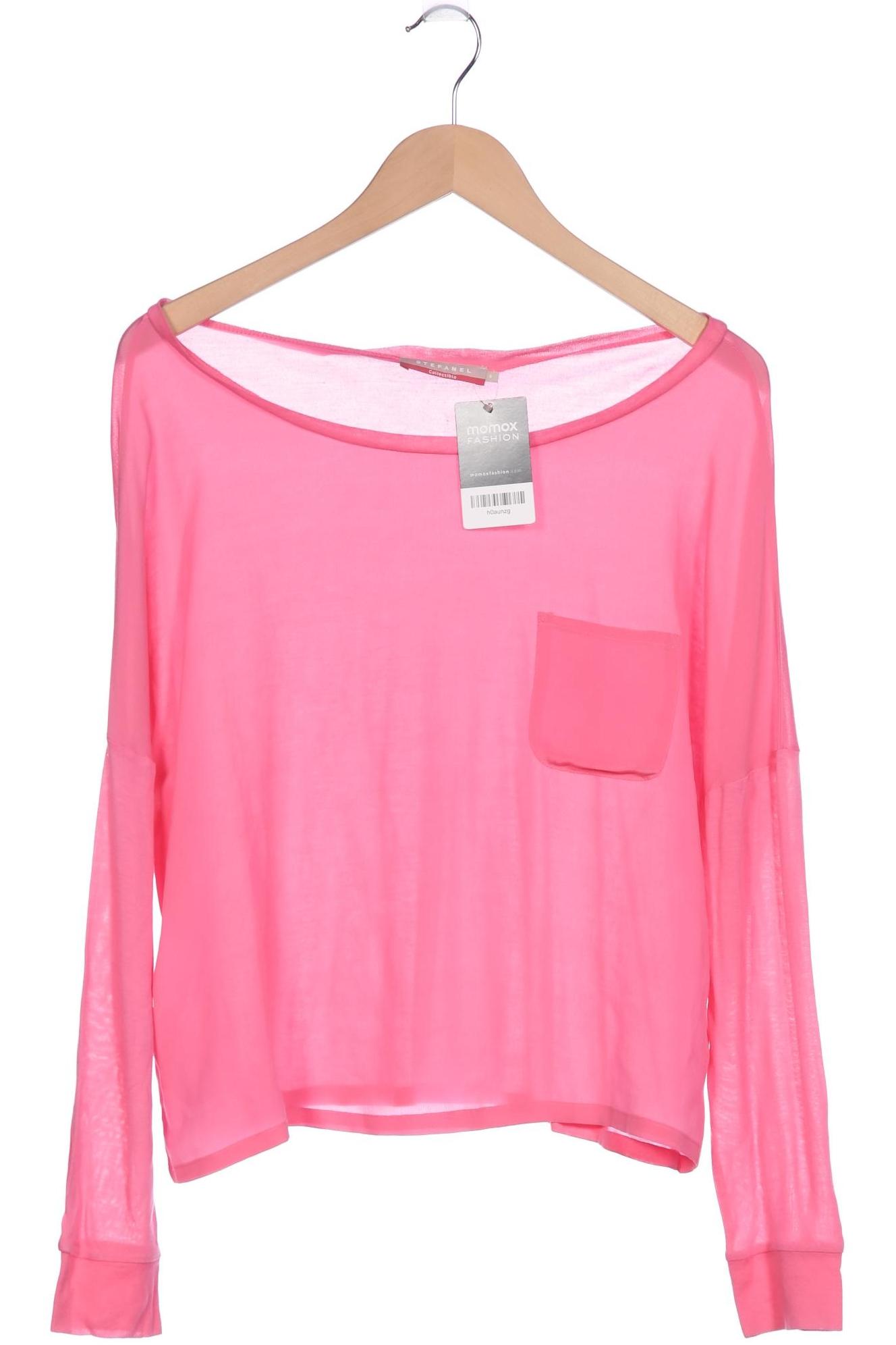 

Stefanel Damen Langarmshirt, pink, Gr. 36