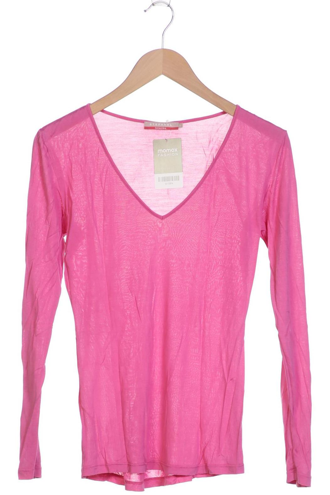 

Stefanel Damen Langarmshirt, pink, Gr. 42
