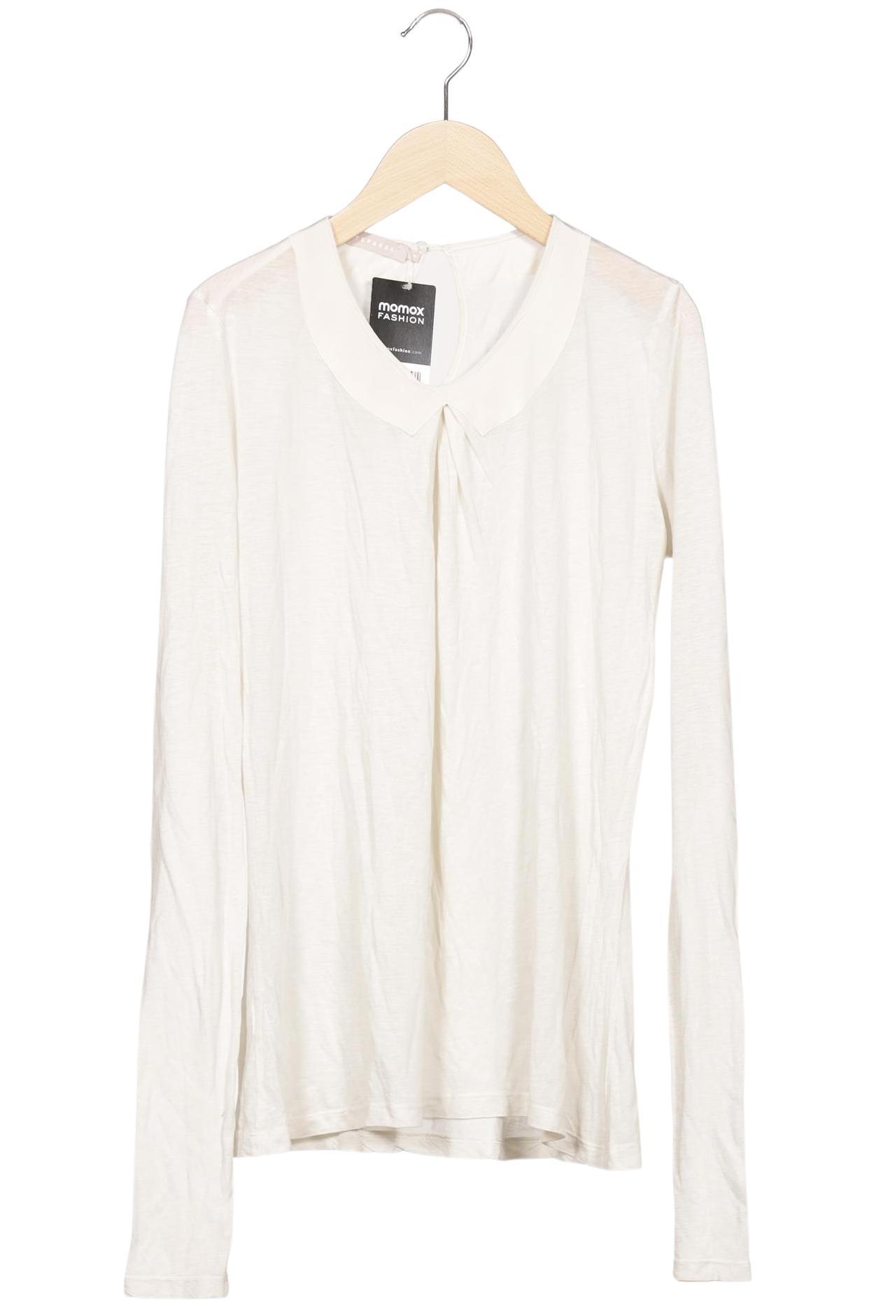 

Stefanel Damen Langarmshirt, cremeweiß, Gr. 38