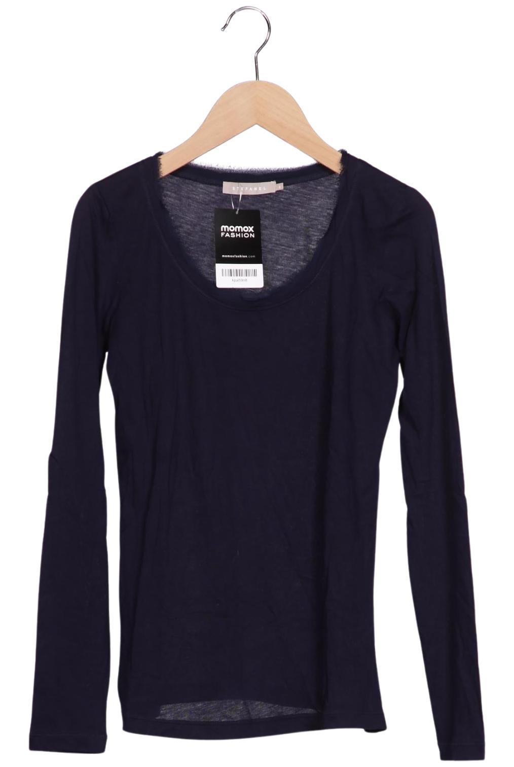 

Stefanel Damen Langarmshirt, marineblau, Gr. 36