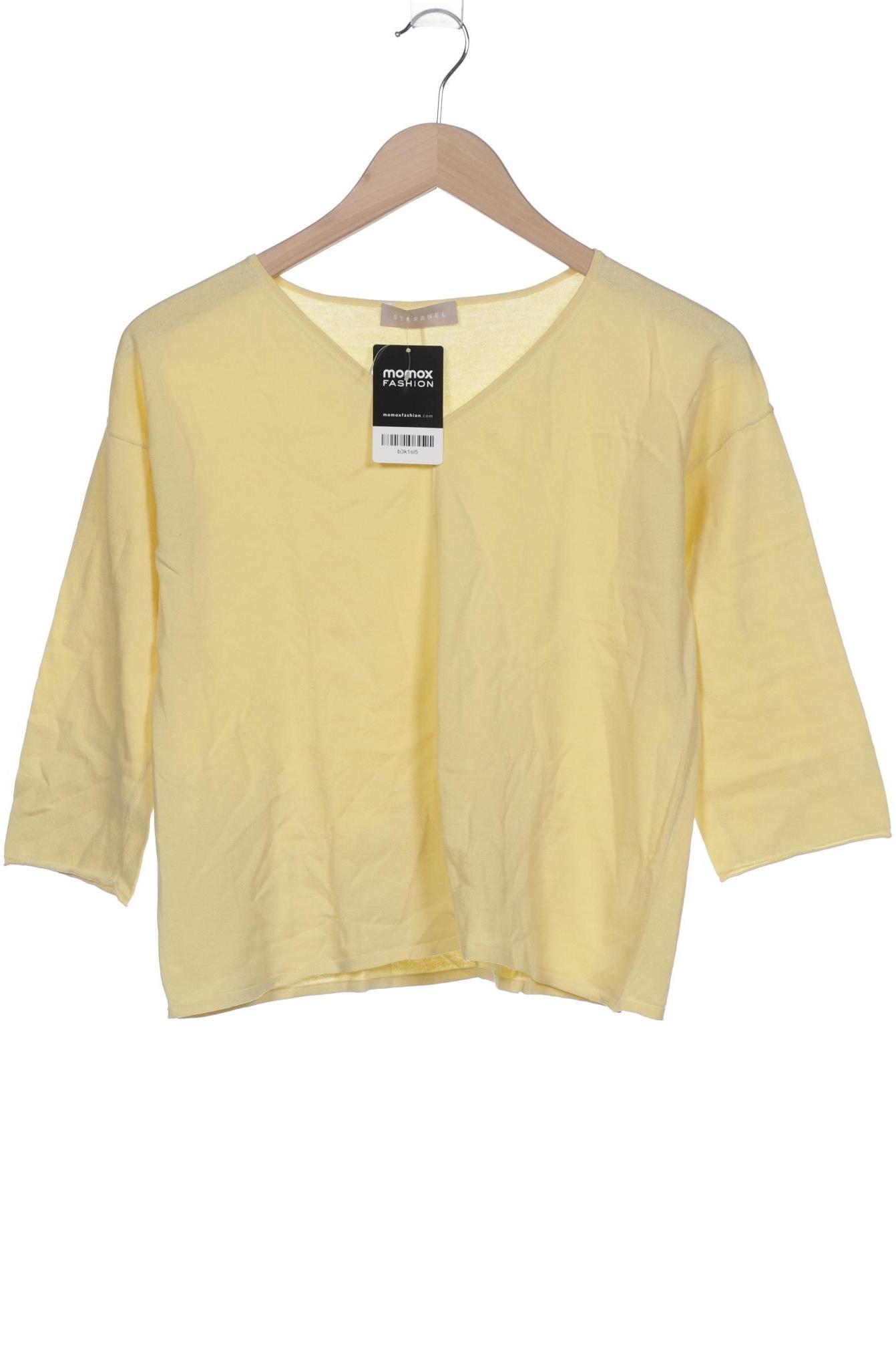 

Stefanel Damen Langarmshirt, gelb, Gr. 42