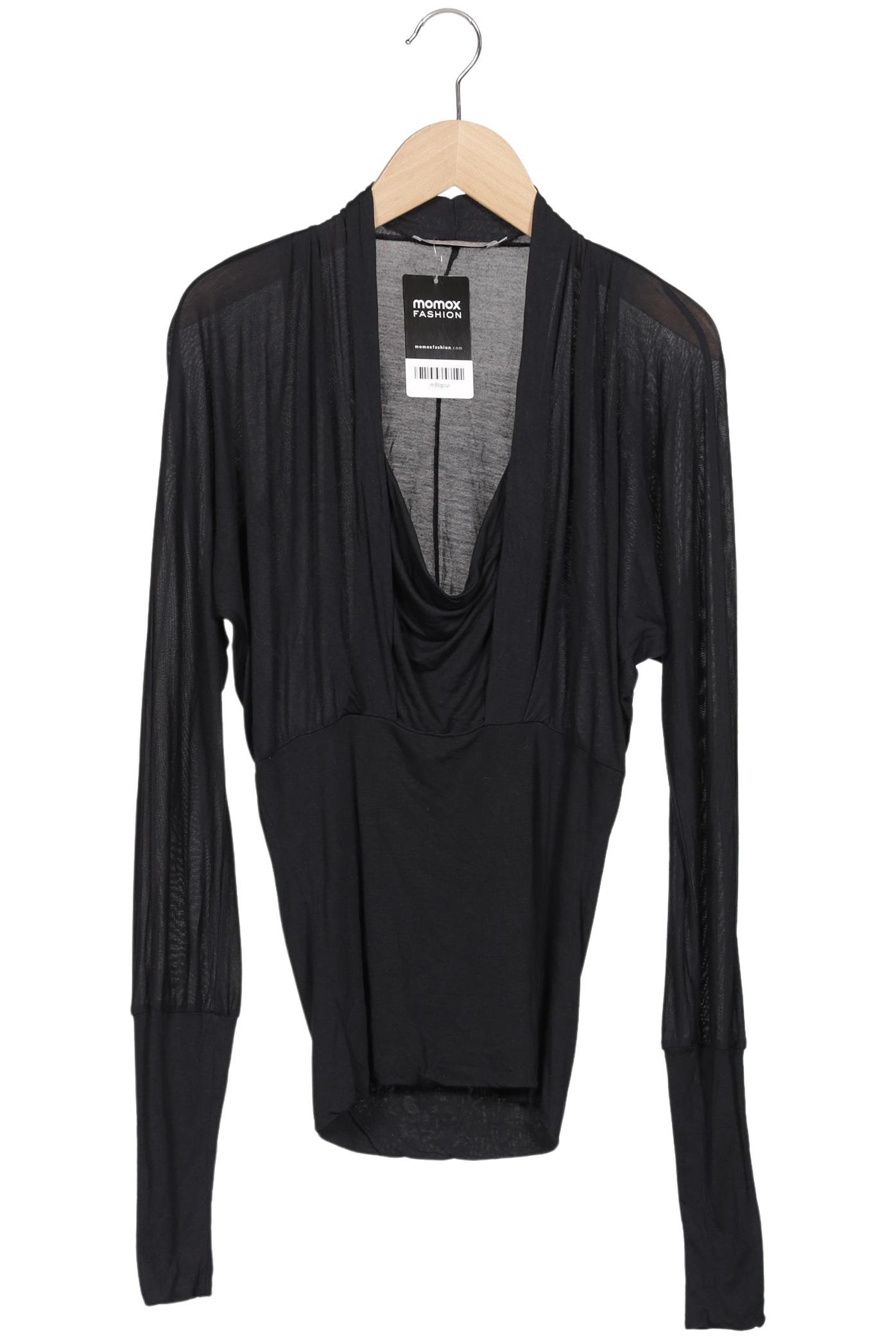 

Stefanel Damen Langarmshirt, schwarz, Gr. 38