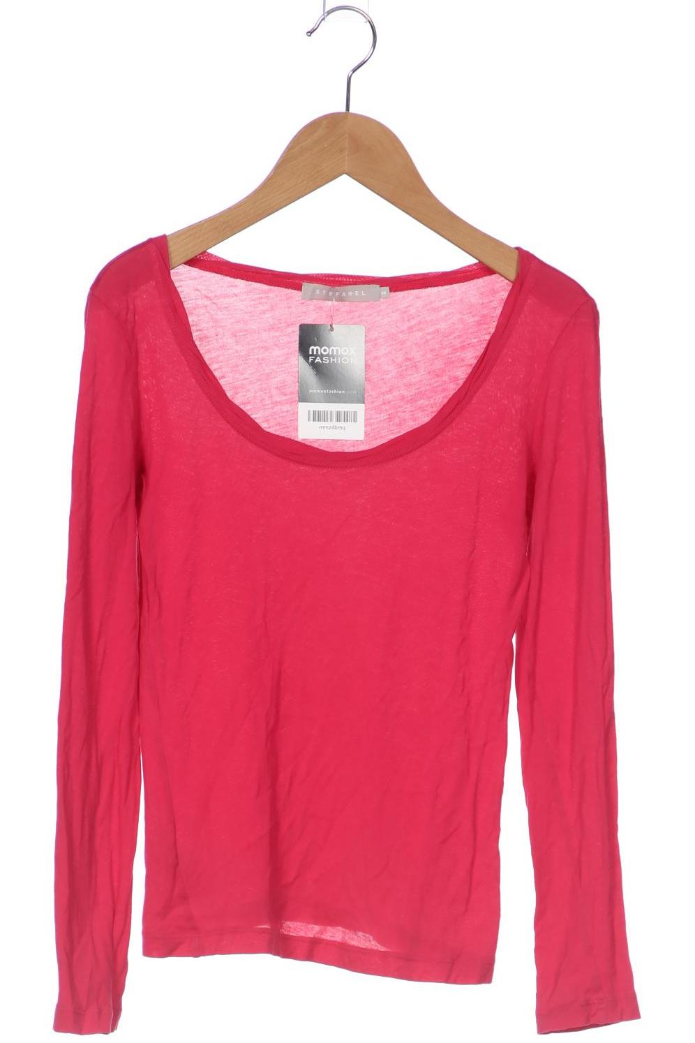 

Stefanel Damen Langarmshirt, pink, Gr. 34