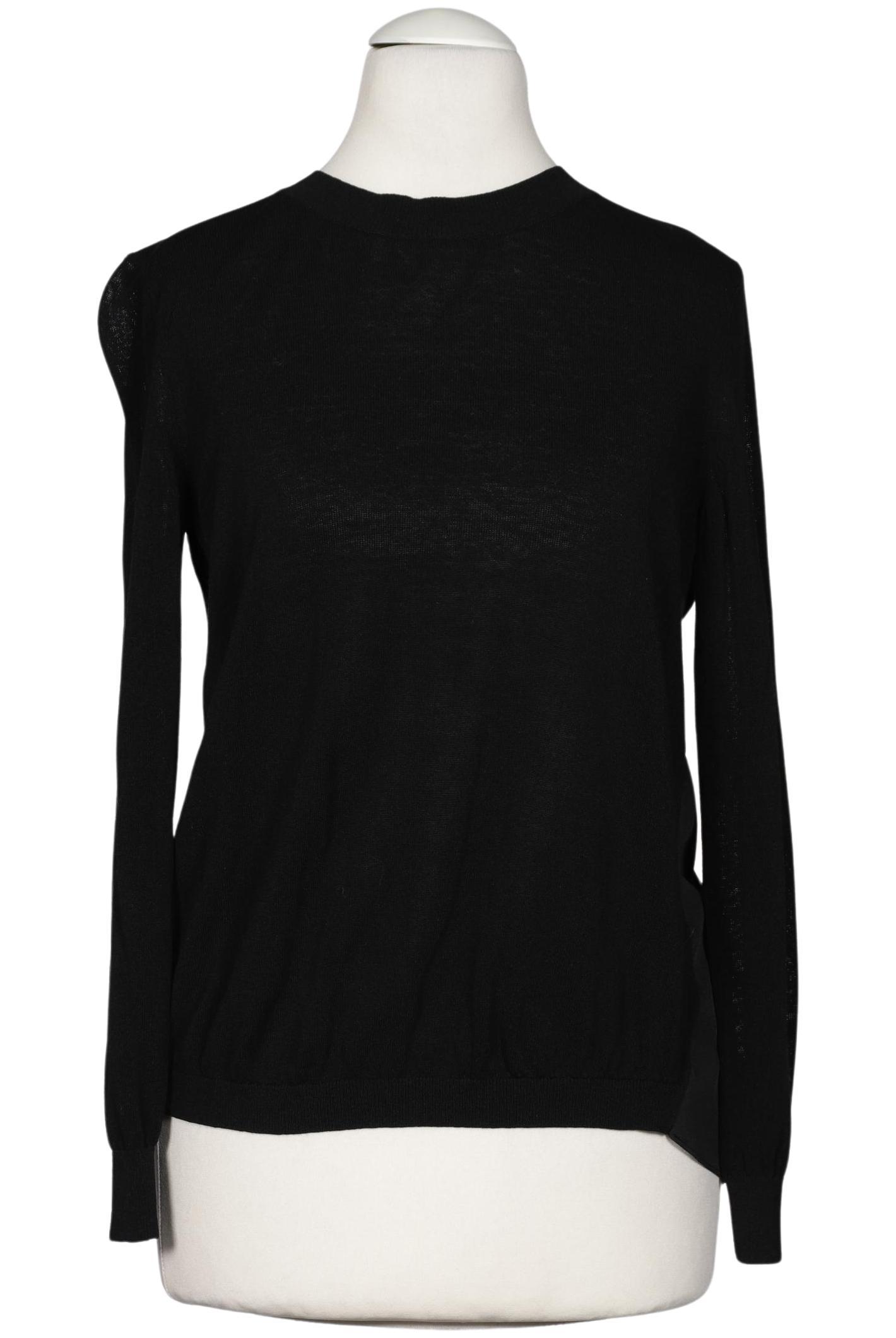 

Stefanel Damen Langarmshirt, schwarz, Gr. 34