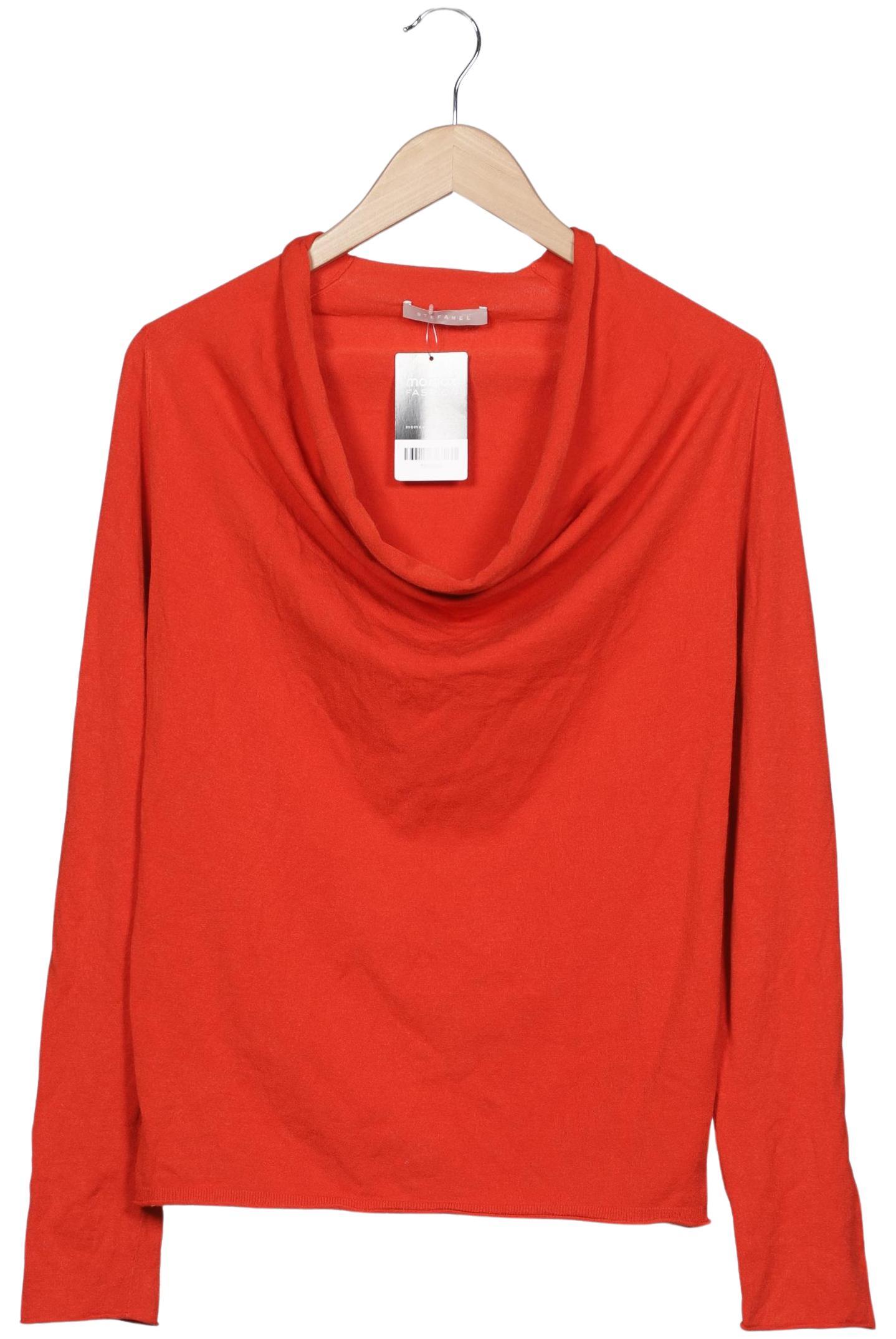 

Stefanel Damen Langarmshirt, rot, Gr. 36