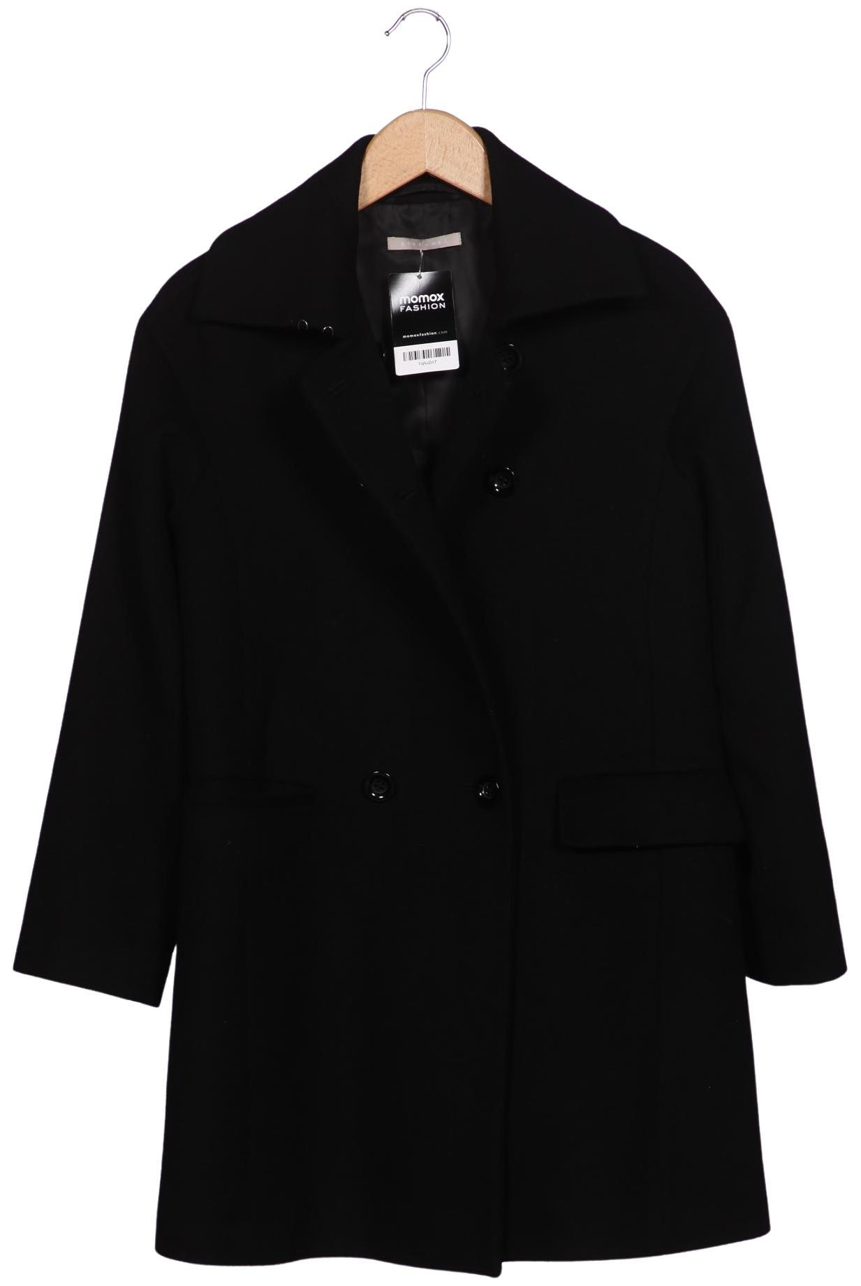 

Stefanel Damen Mantel, schwarz, Gr. 34