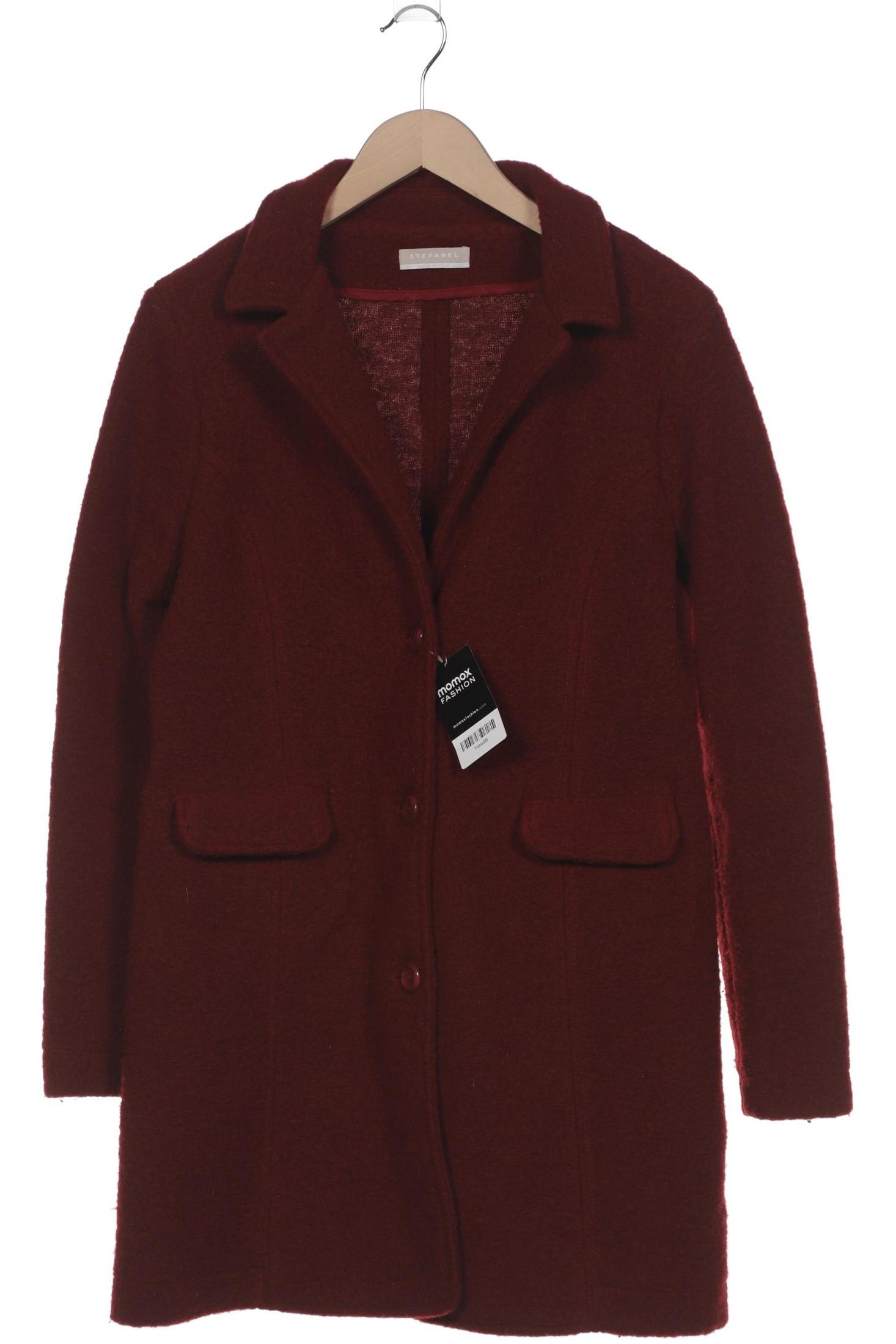 

Stefanel Damen Mantel, bordeaux, Gr. 44