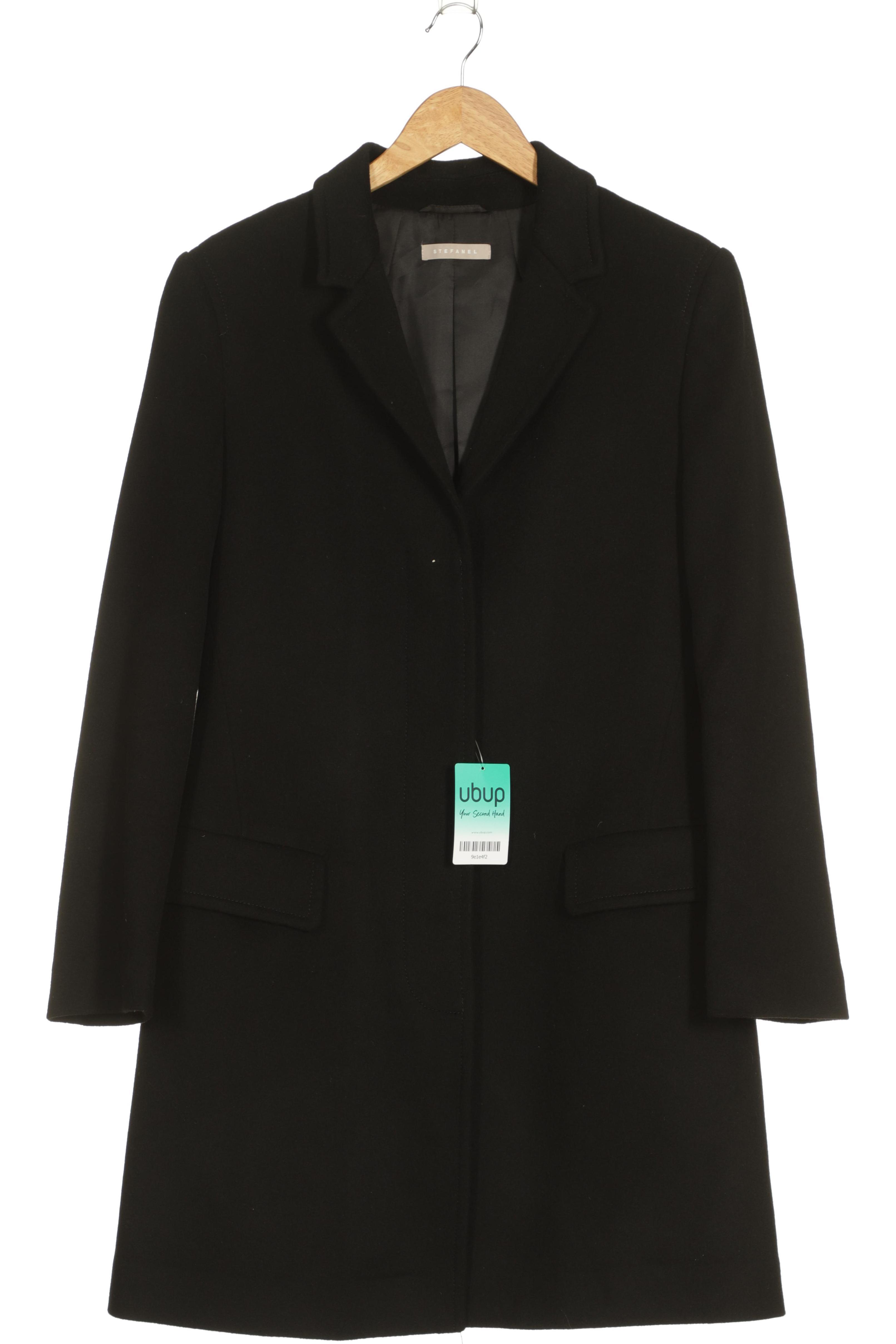 

Stefanel Damen Mantel, schwarz, Gr. 42