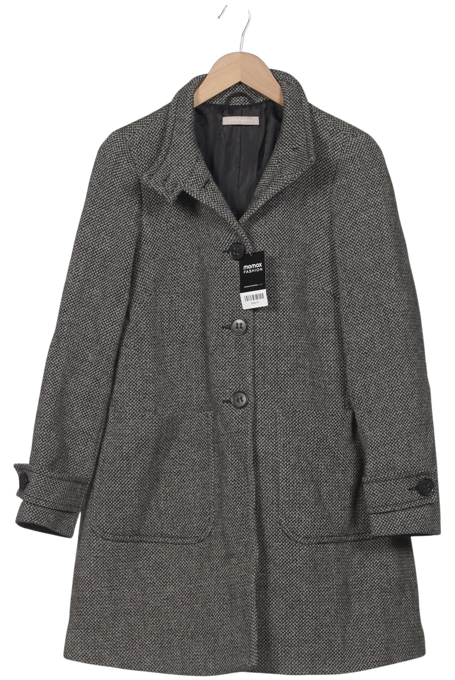 

Stefanel Damen Mantel, grau, Gr. 38