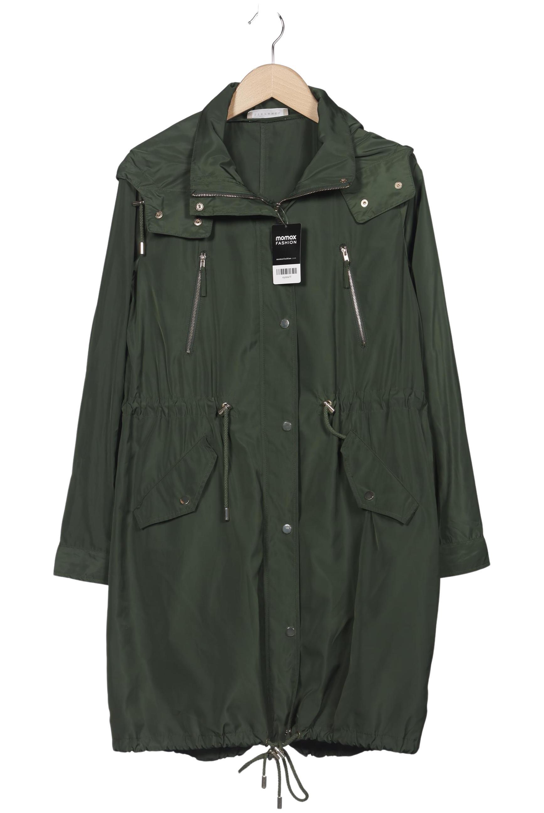 

Stefanel Damen Mantel, grün, Gr. 38