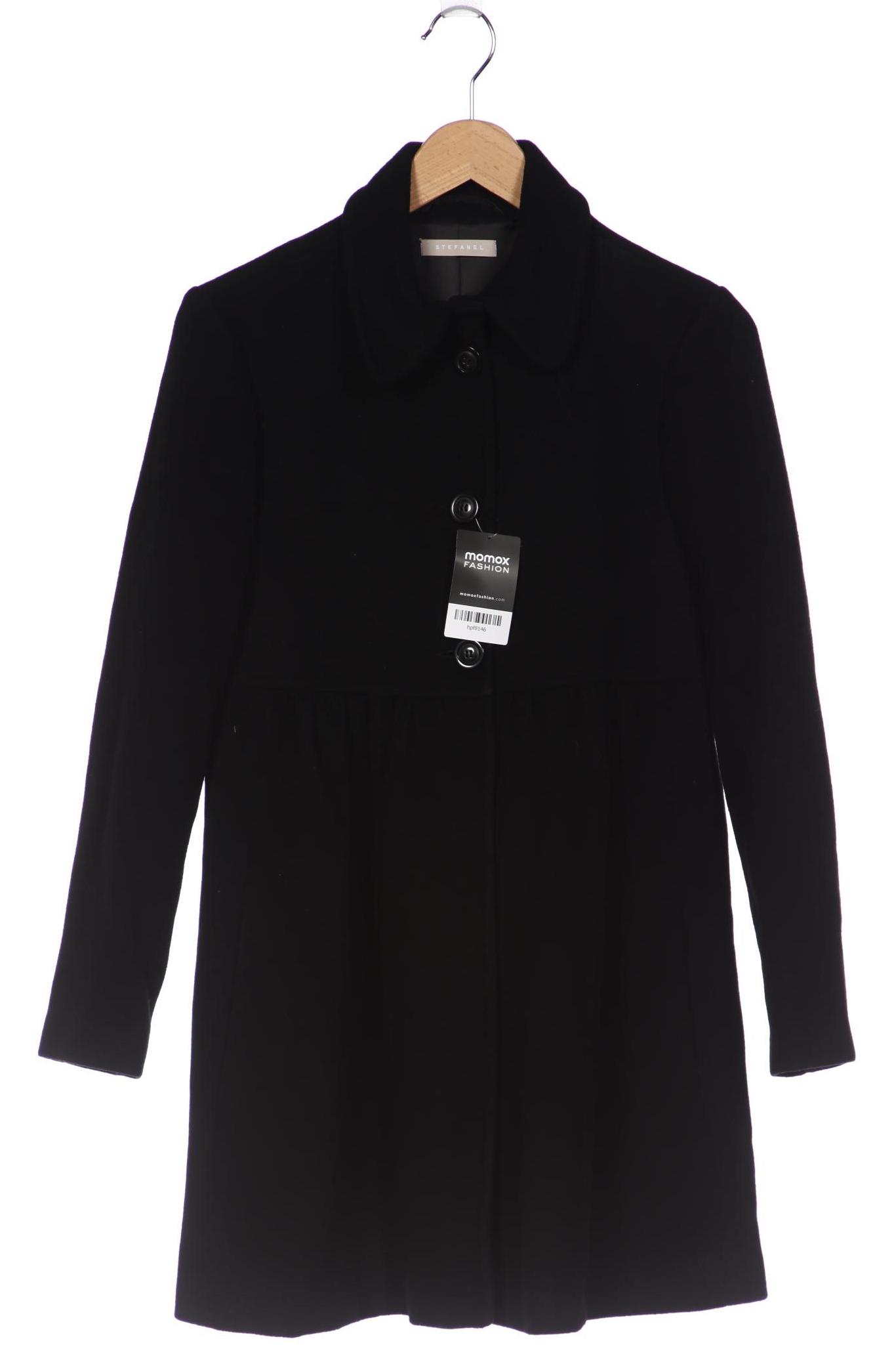 

Stefanel Damen Mantel, schwarz