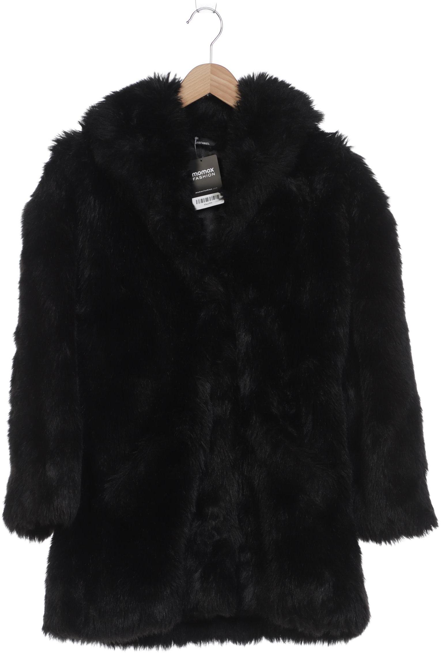 

Stefanel Damen Mantel, schwarz, Gr. 38