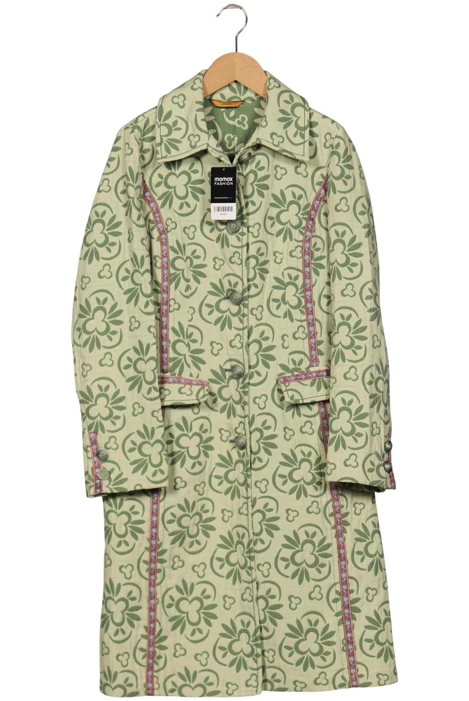 

Stefanel Damen Mantel, hellgrün, Gr. 38