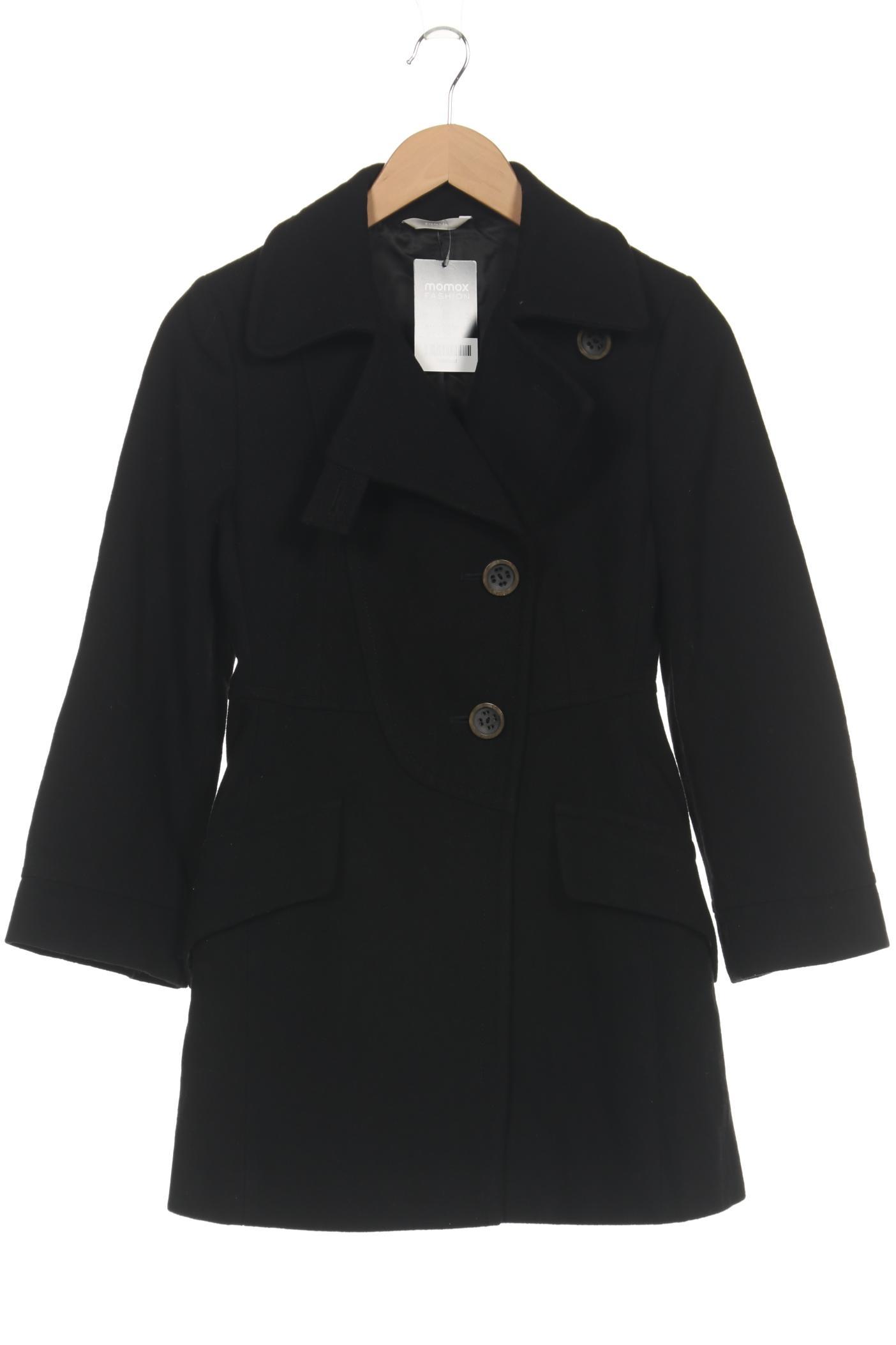 

Stefanel Damen Mantel, schwarz, Gr. 34