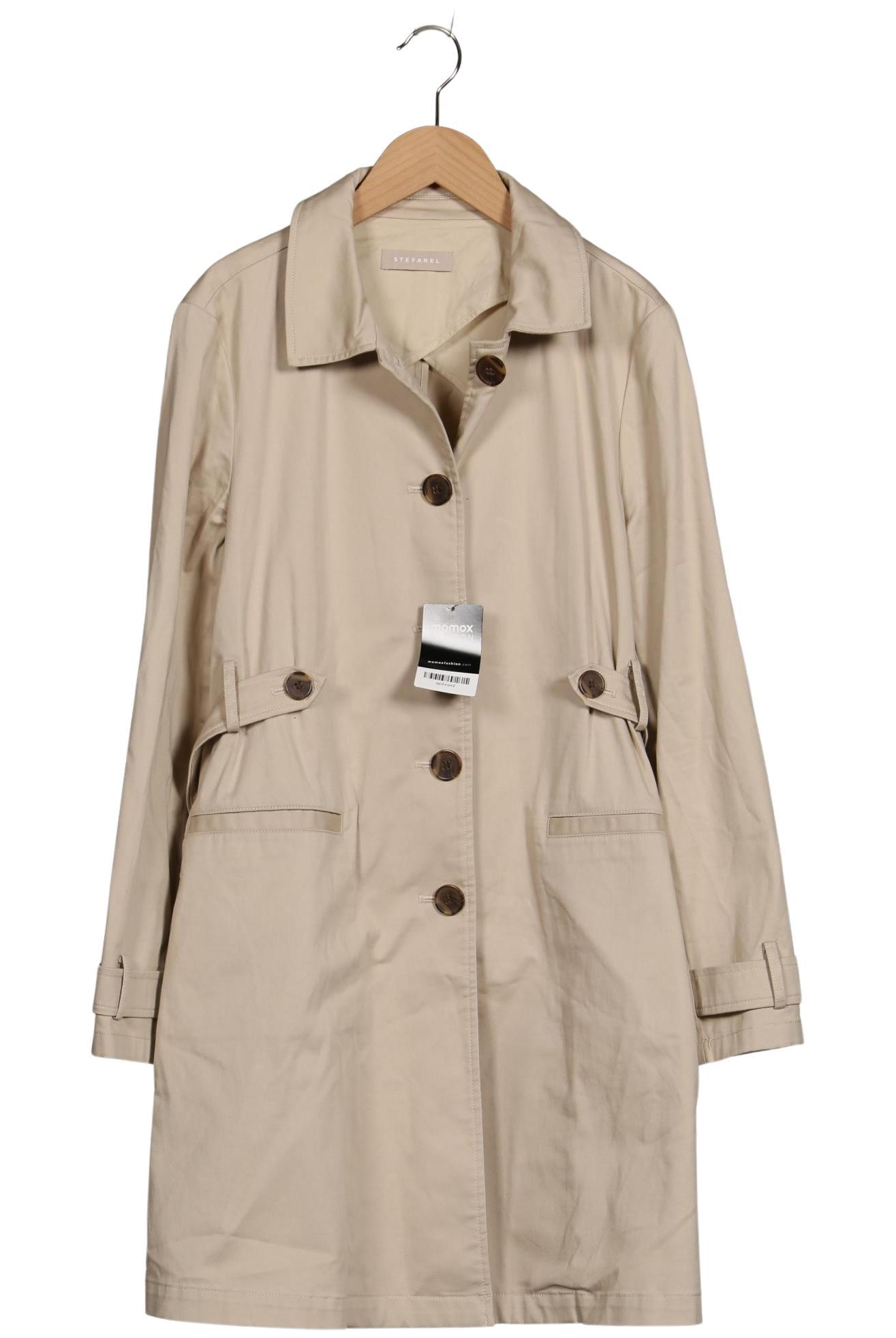

Stefanel Damen Mantel, beige, Gr. 40