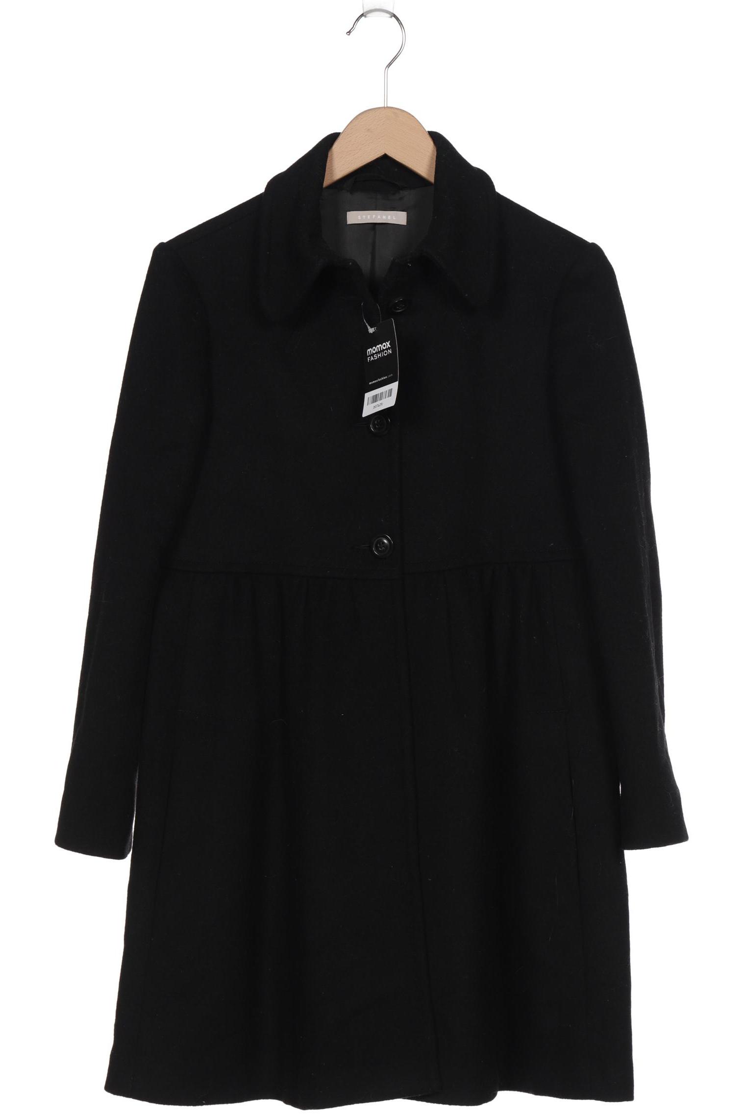 

Stefanel Damen Mantel, schwarz