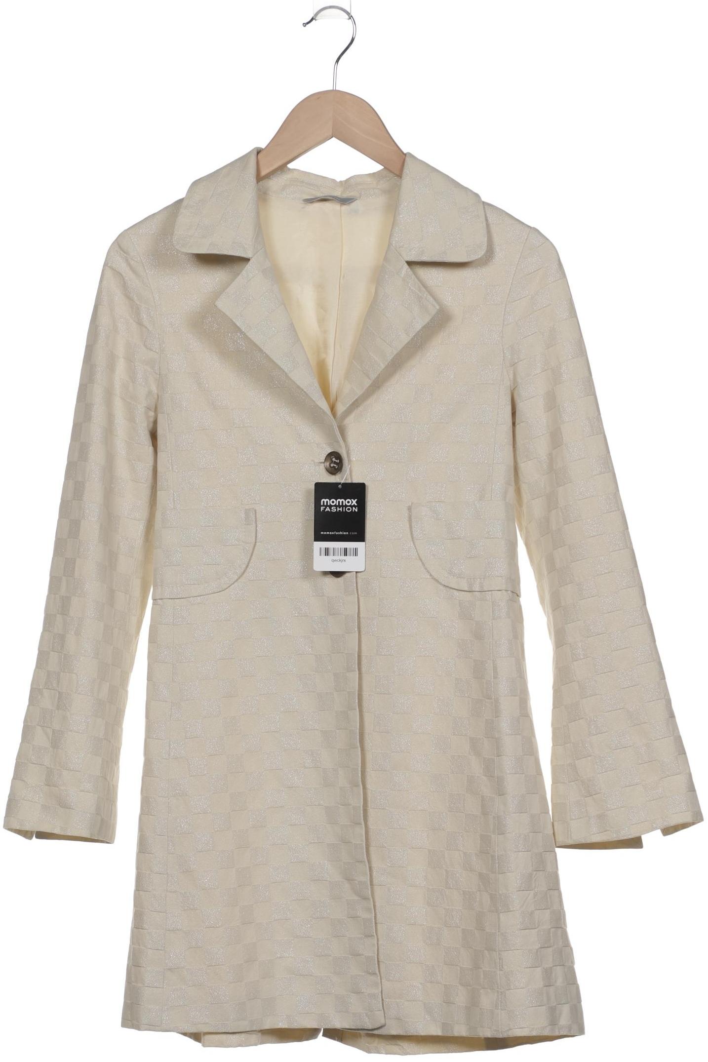 

Stefanel Damen Mantel, cremeweiß, Gr. 34