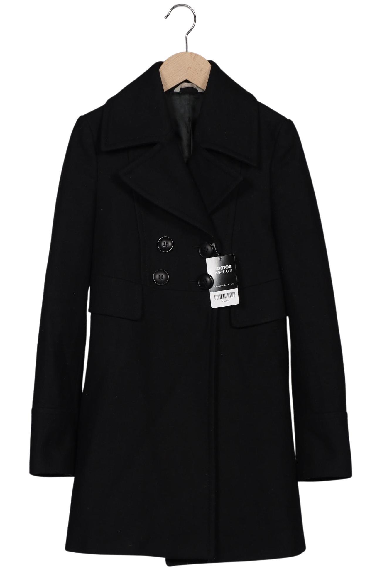 

Stefanel Damen Mantel, schwarz, Gr. 32