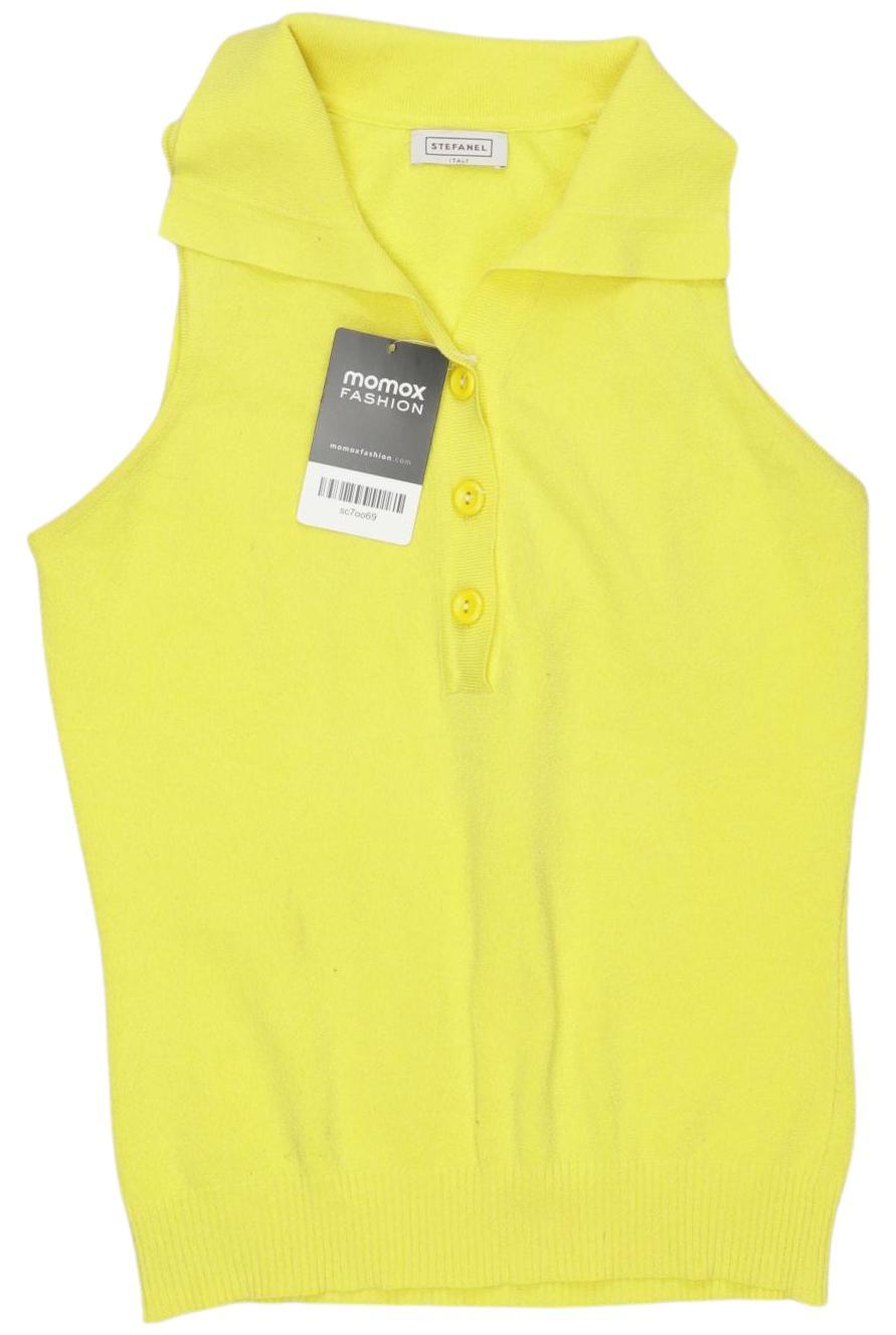 Thumbnail - Stefanel Damen Poloshirt, gelb, Gr. 36
