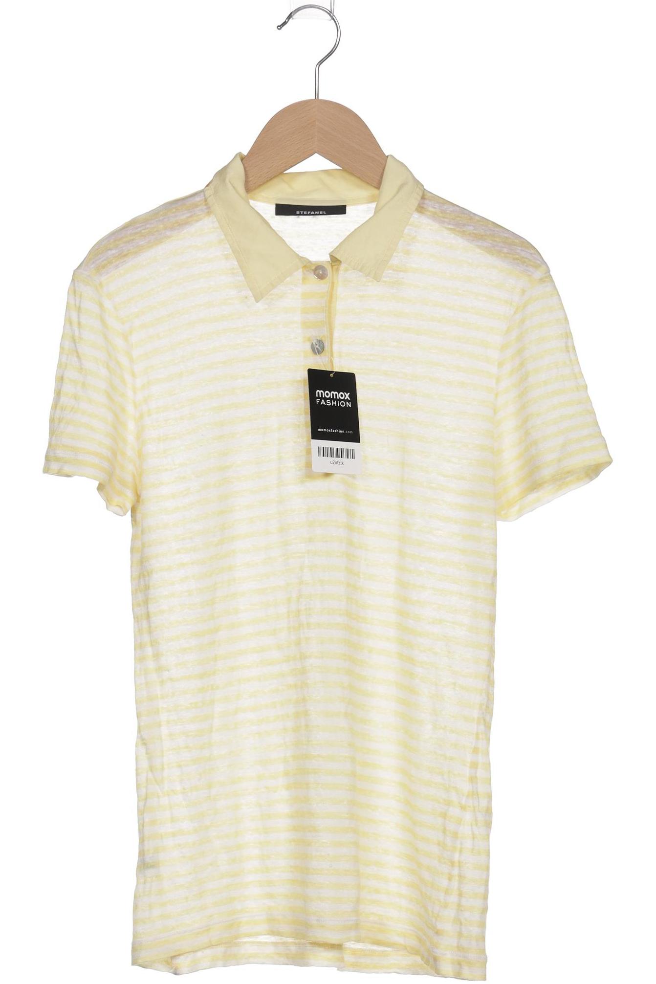 

Stefanel Damen Poloshirt, gelb, Gr. 42