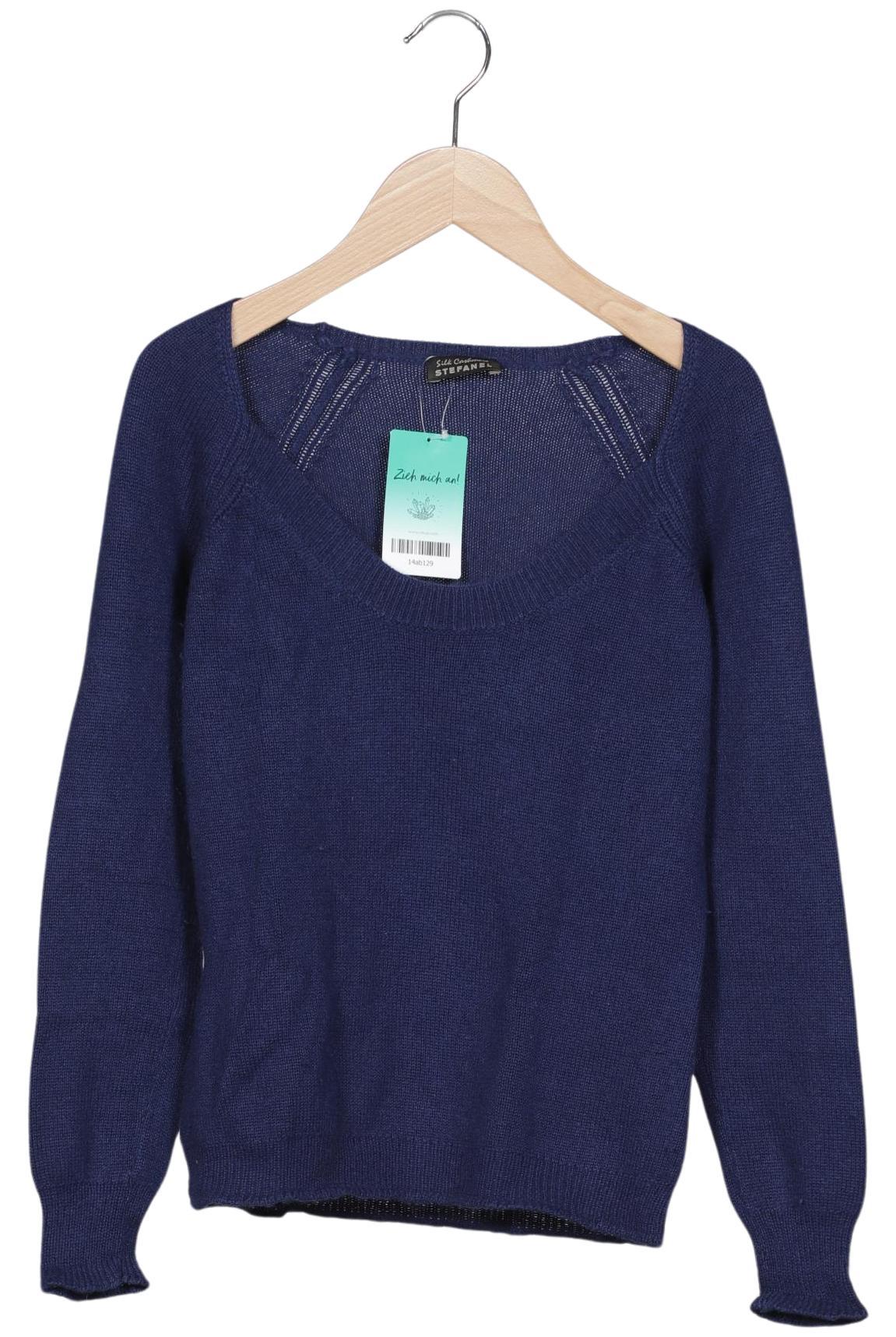 

Stefanel Damen Pullover, marineblau, Gr. 38