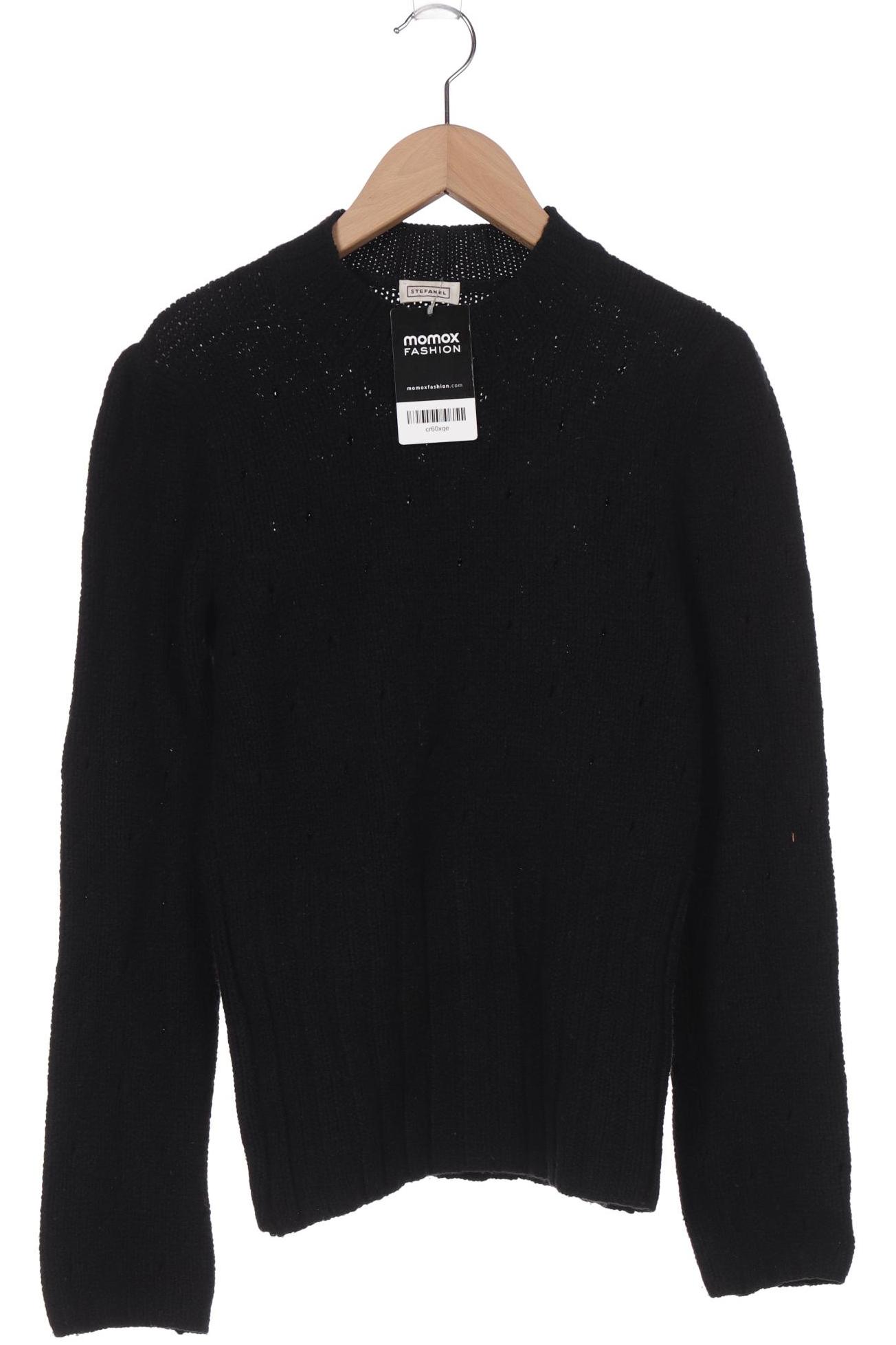 

Stefanel Damen Pullover, schwarz, Gr. 38