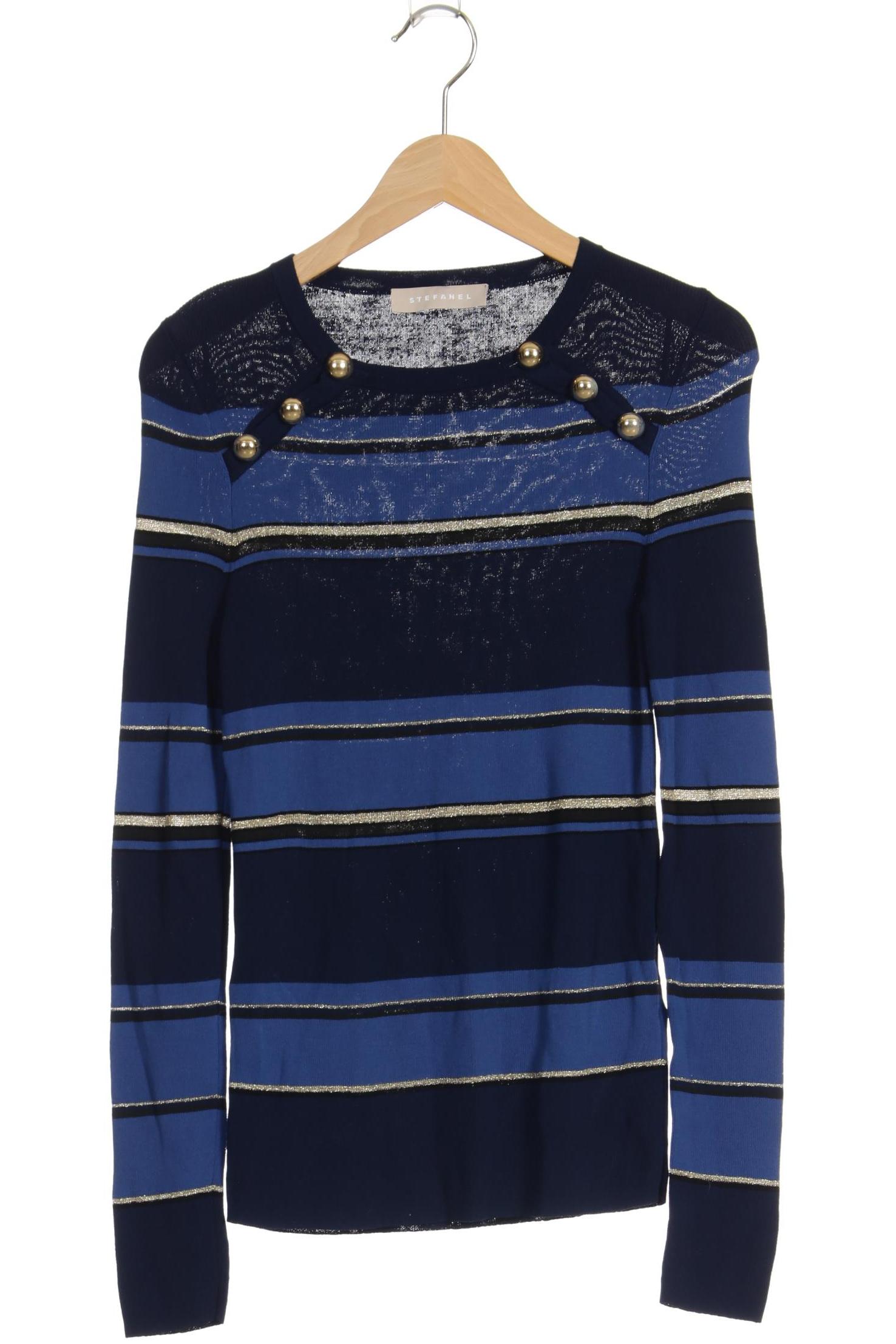 

Stefanel Damen Pullover, blau, Gr. 36
