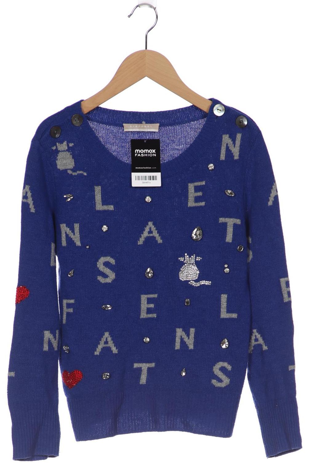 

Stefanel Damen Pullover, blau, Gr. 36