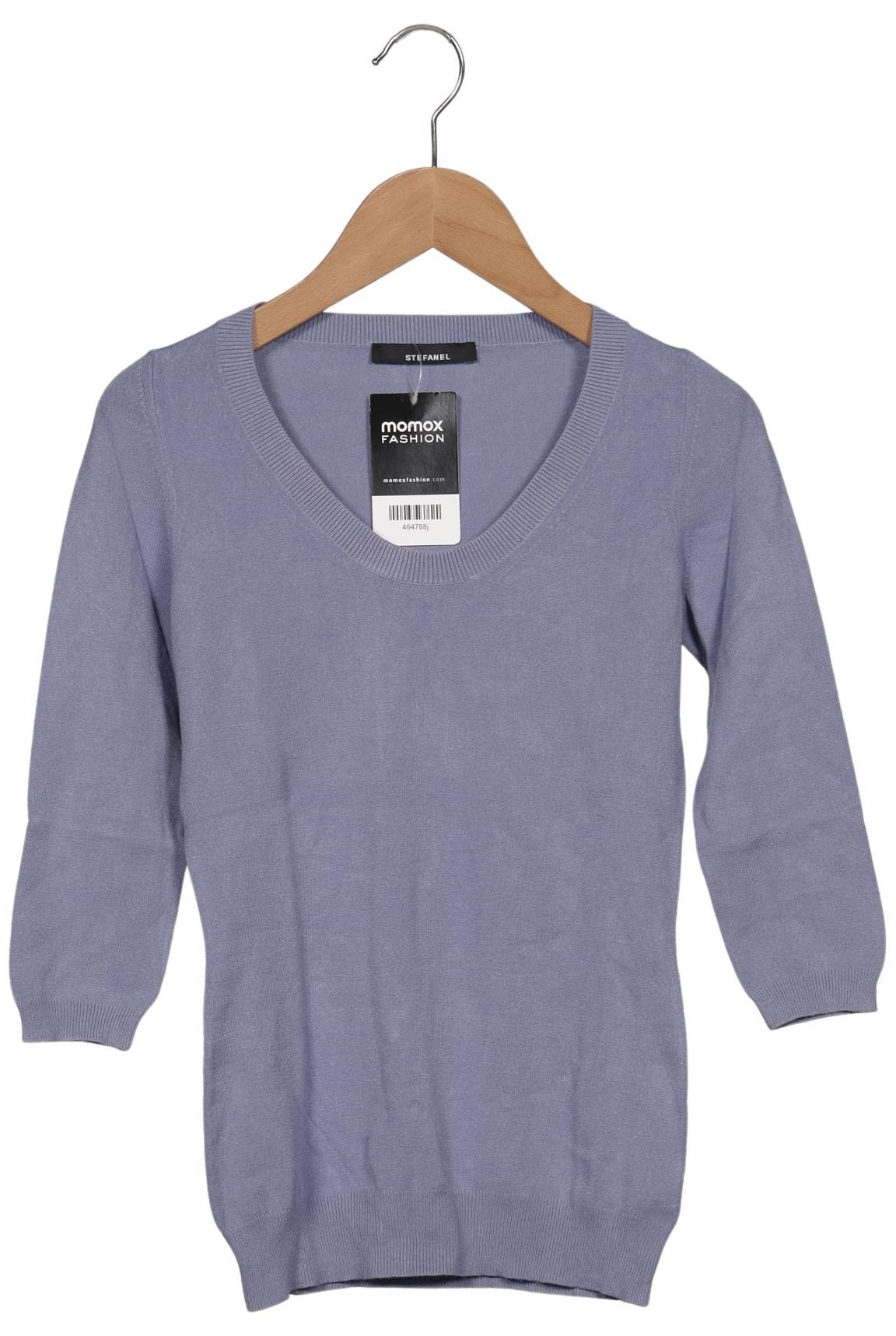 

Stefanel Damen Pullover, hellblau, Gr. 30
