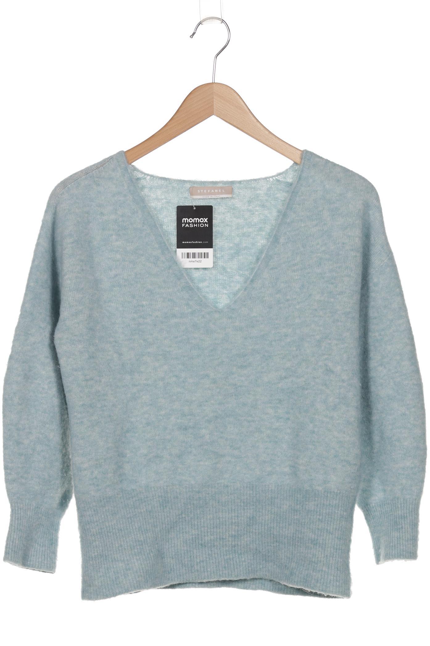 

Stefanel Damen Pullover, hellblau, Gr. 36