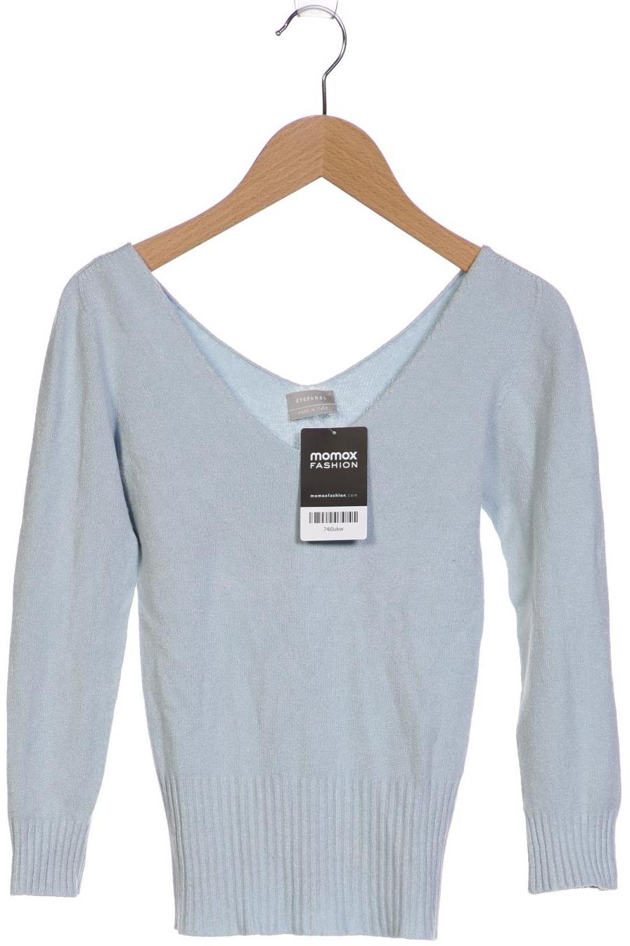 

Stefanel Damen Pullover, hellblau, Gr. 38