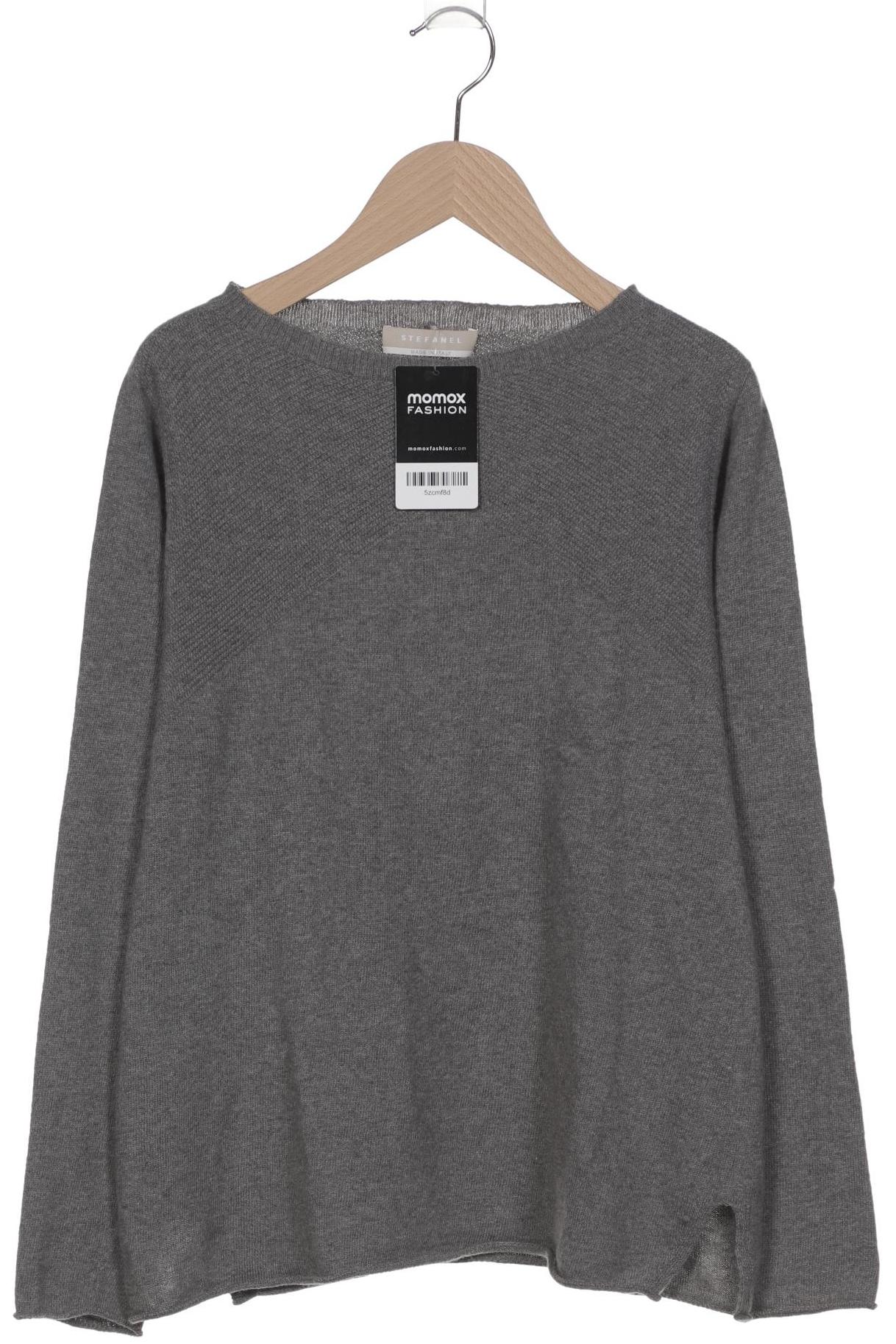 

Stefanel Damen Pullover, grau, Gr. 36