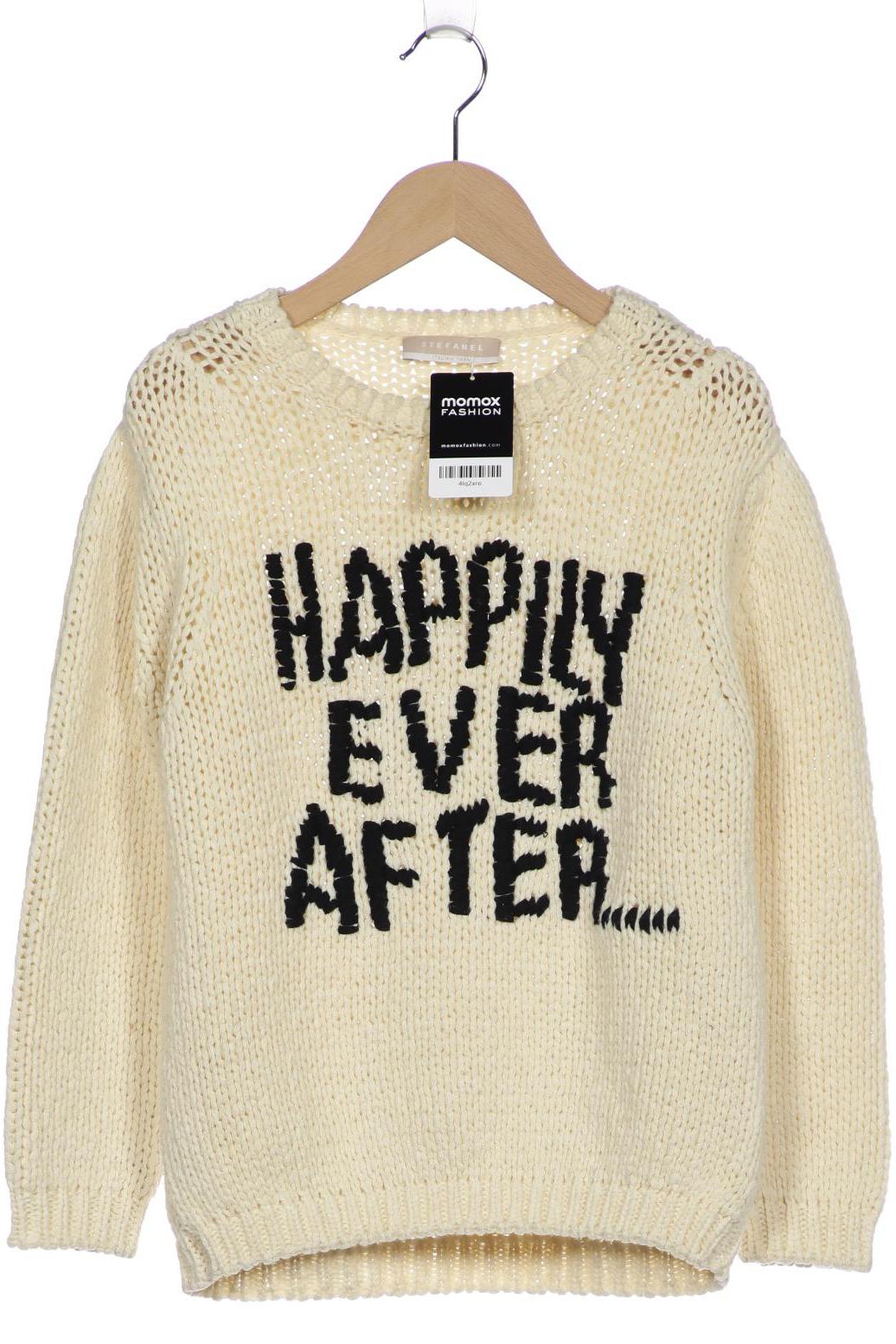 

Stefanel Damen Pullover, cremeweiß