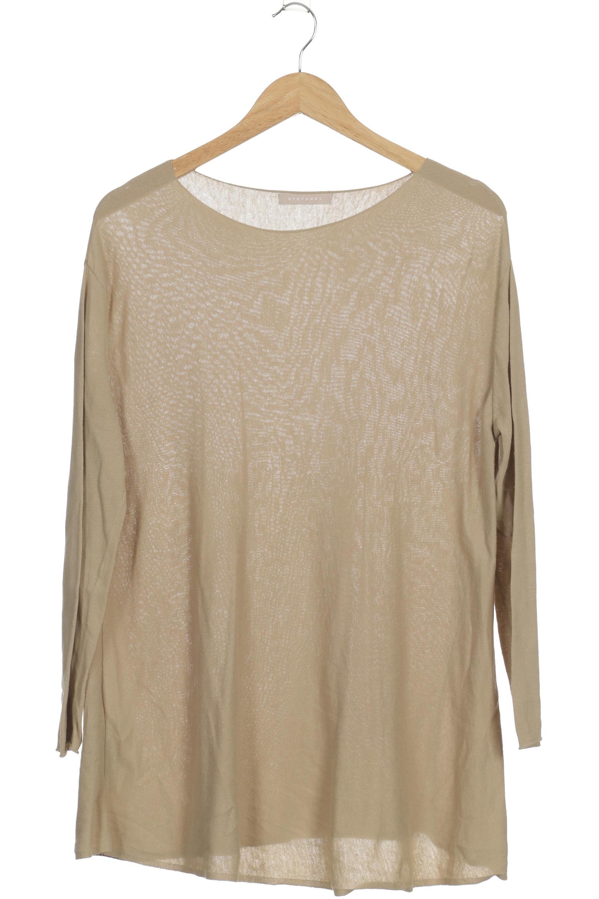 

Stefanel Damen Langarmshirt, beige, Gr.